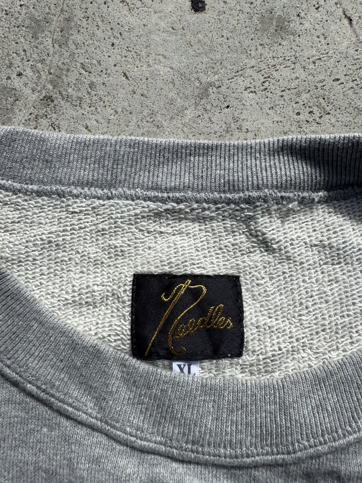 Needles × Nepenthes Needle Logo Block Sweatshirt Size US XL / EU 56 / 4 - 3 Thumbnail
