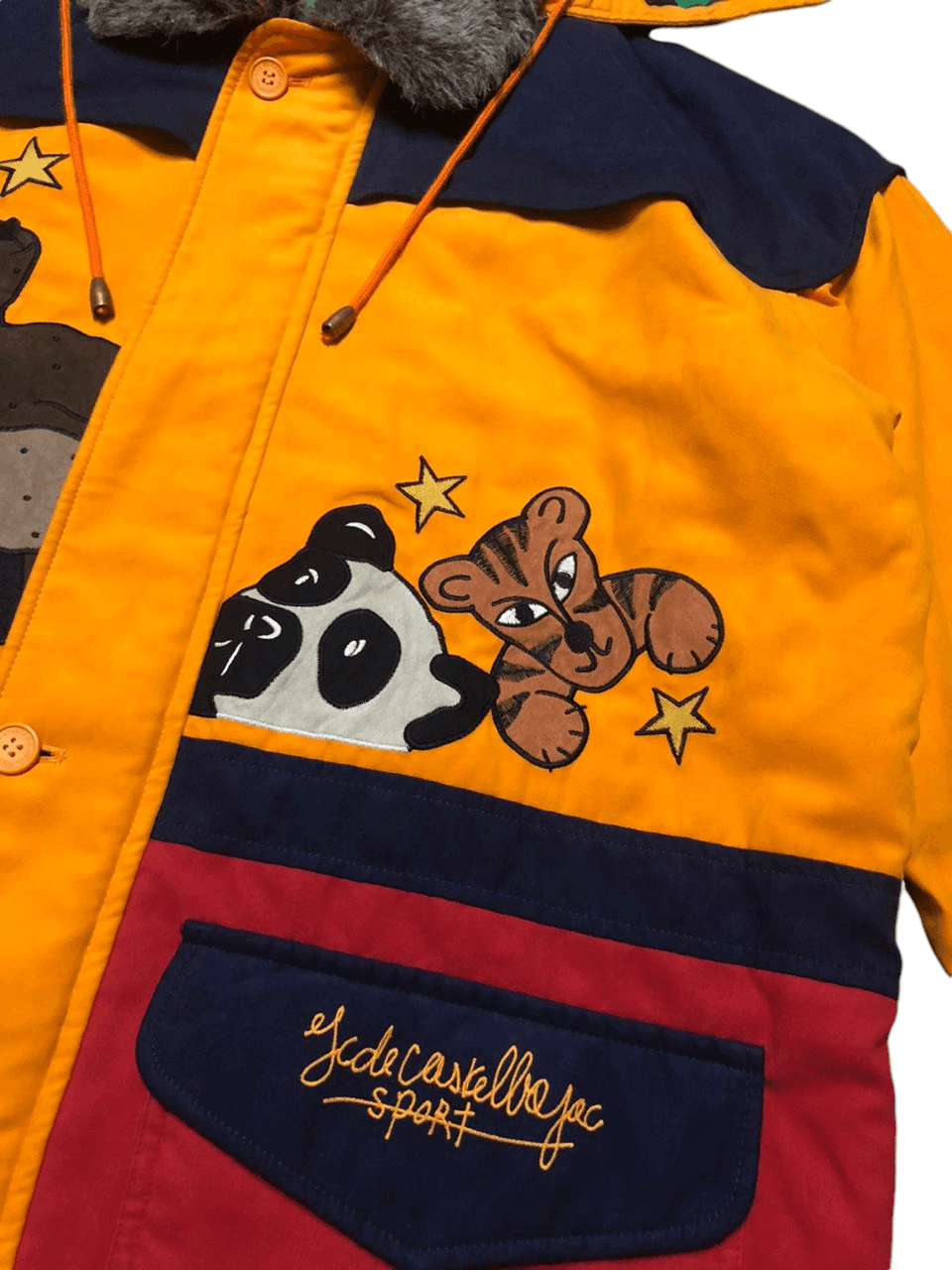 Jean Charles De Castelbajac VTG JCDC Sport Color Blok Hoodie Zipper Jacket Size US M / EU 48-50 / 2 - 13 Thumbnail