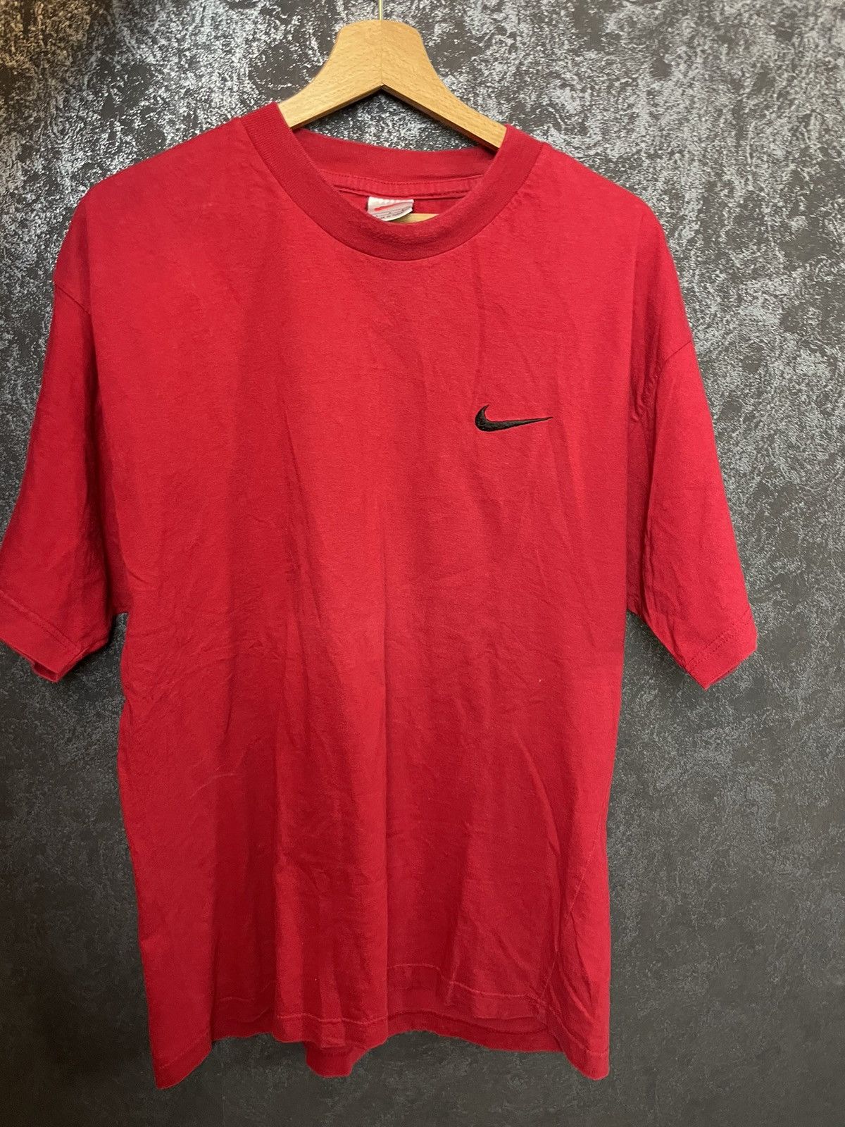 Nike × Vintage 🦍NIKE VINTAGE OVERSIZE BASIC LOGO T-SHIRT🦍 Size US L / EU 52-54 / 3 - 1 Thumbnail