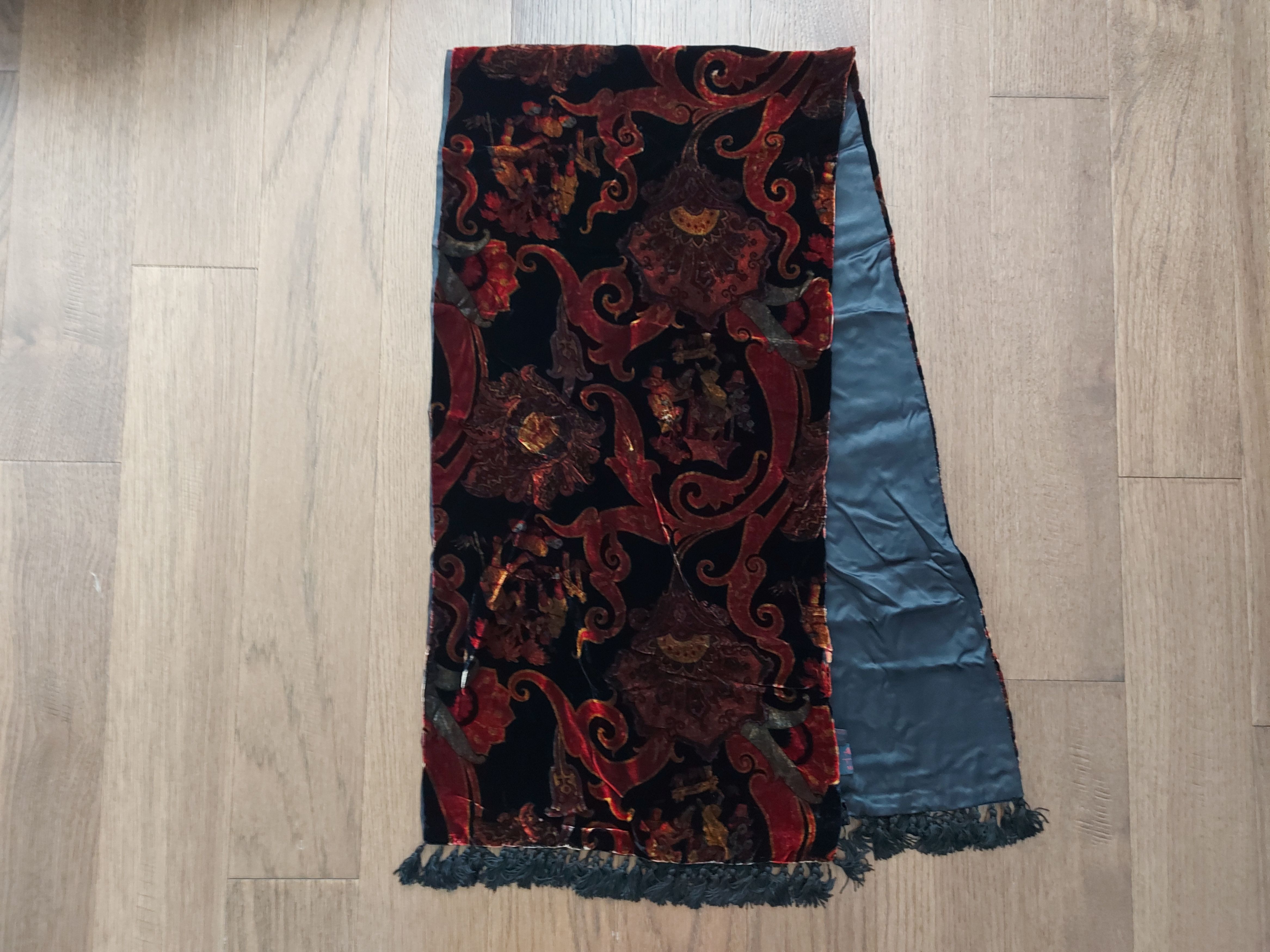 Etro Etro Vintage Paisley Silk Scarf Size ONE SIZE - 2 Thumbnail