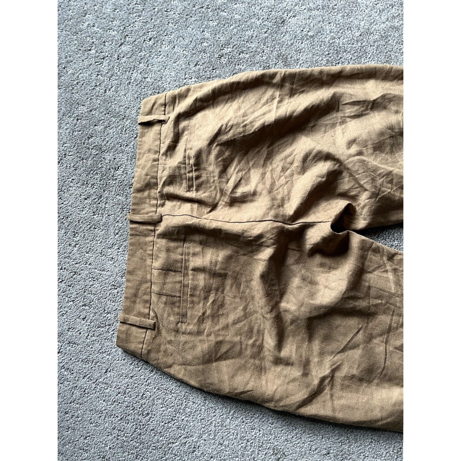 J.Crew J.CREW Women's Cropped Skimmer Pants Size 4 City Fit Khaki Brown Size 27" / US 4 / IT 40 - 4 Thumbnail