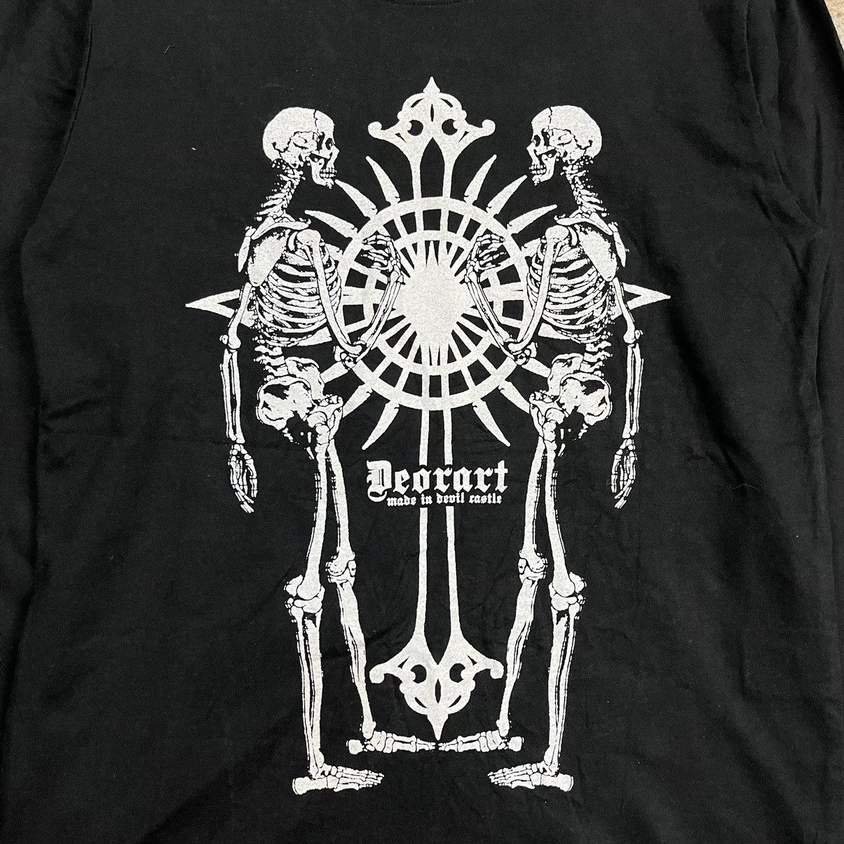 Hysteric Glamour 2000s Deodart - Double Skull Longsleeve Size US M / EU 48-50 / 2 - 6 Thumbnail