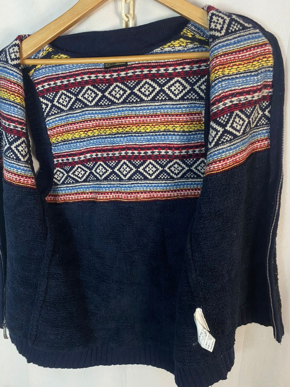Napapijri × Native Napapijri native knit zipper sleeveless sweater Size US S / EU 44-46 / 1 - 7 Thumbnail