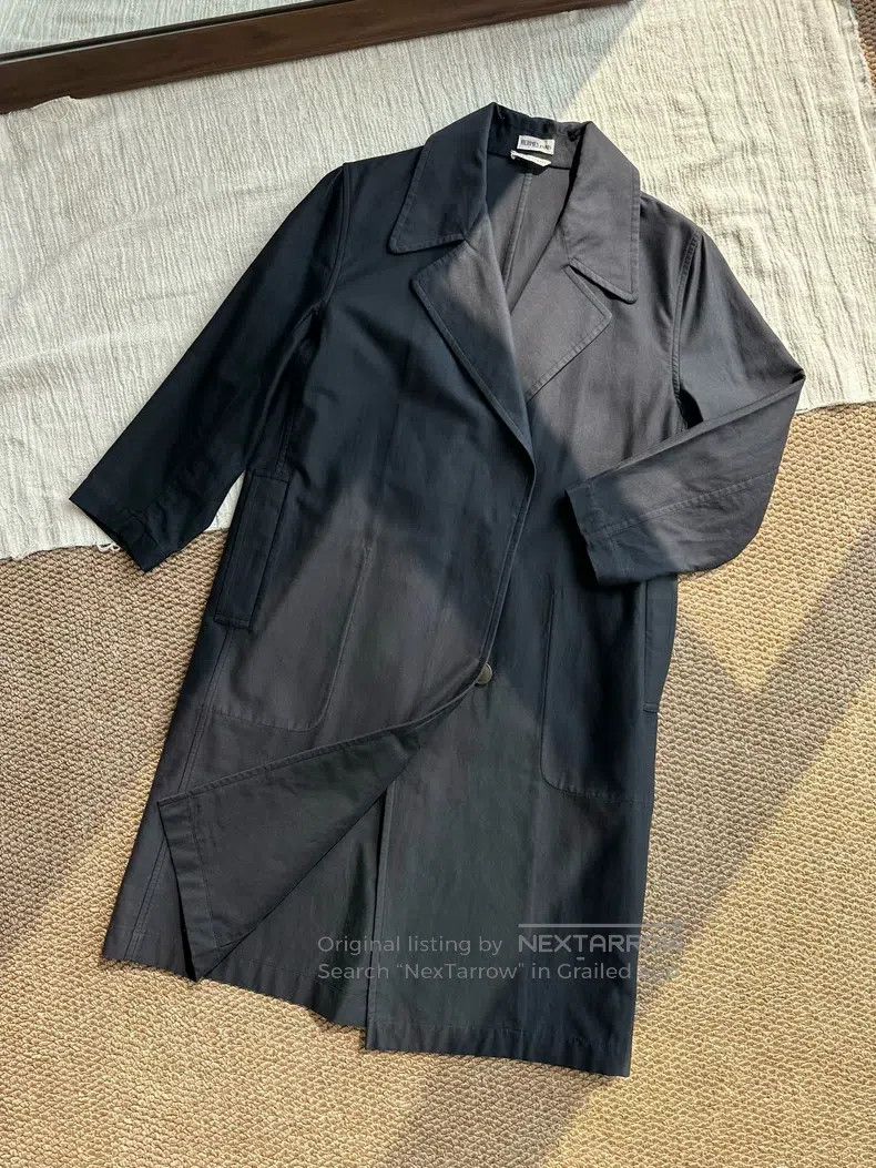 Hermes Hermes Margiela Era Classic Black Double F Logo Coat - Bla Size S / US 4 / IT 40 - 1 Thumbnail