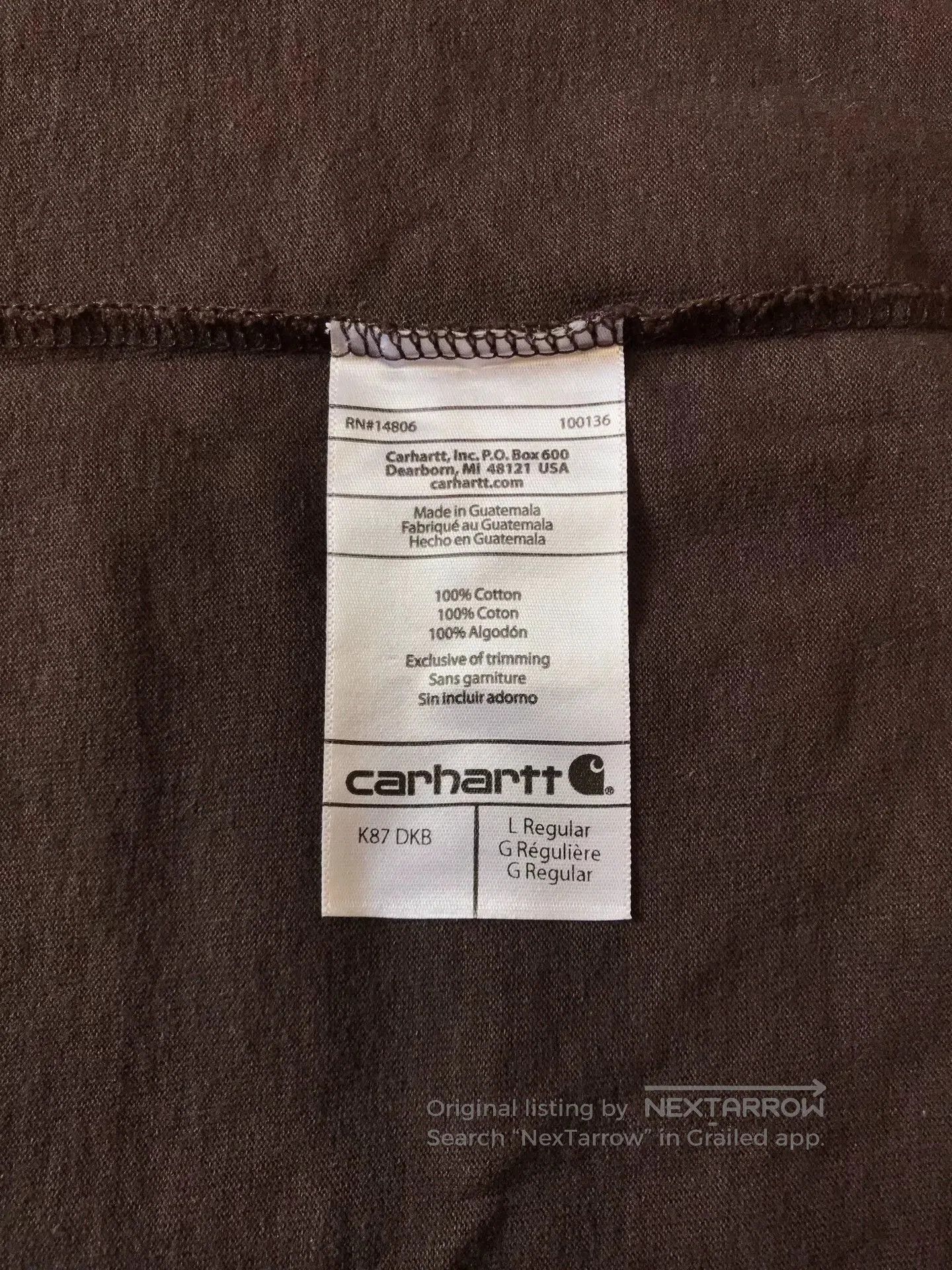 Carhartt Carhartt K87 Short. Size US L / EU 52-54 / 3 - 8 Thumbnail