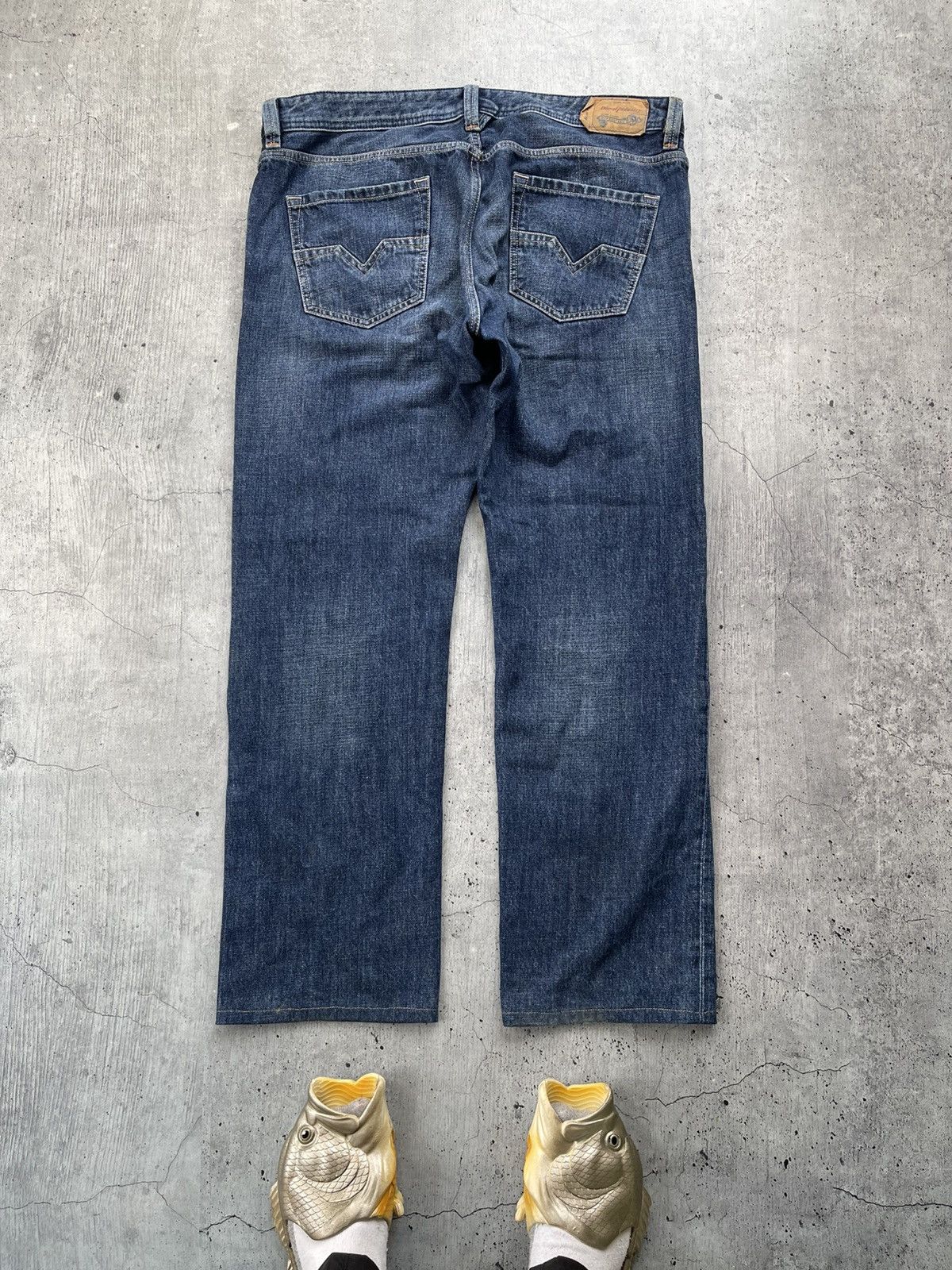Diesel × Vintage CRAZY FLARED DIESEL JEANS If Six Was Nine japanese style Size US 36 / EU 52 - 4 Thumbnail