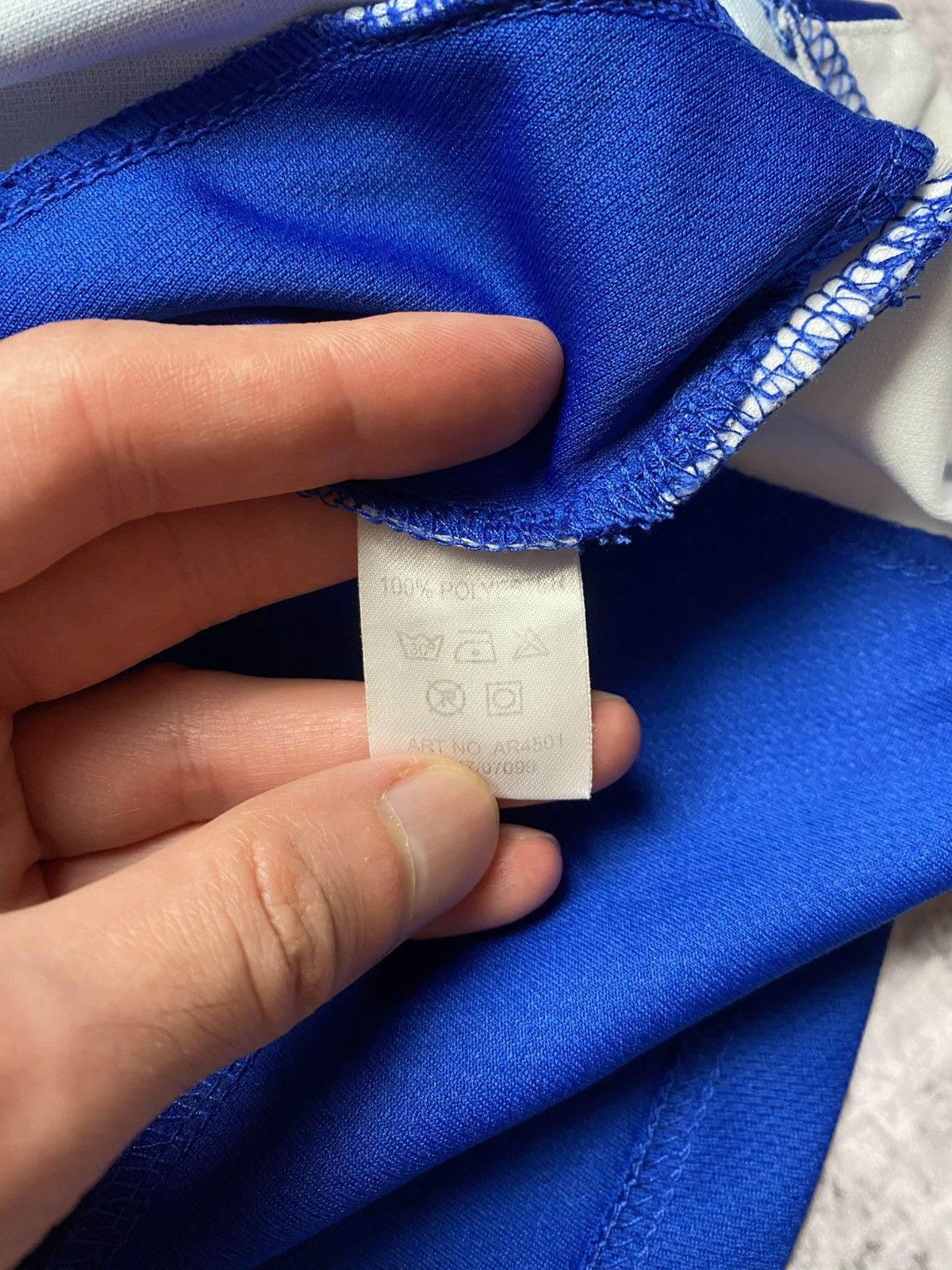 Vintage Vintage football soccer Saller jersey Arminia Bielefeld 7/8 Size US M / EU 48-50 / 2 - 6 Thumbnail