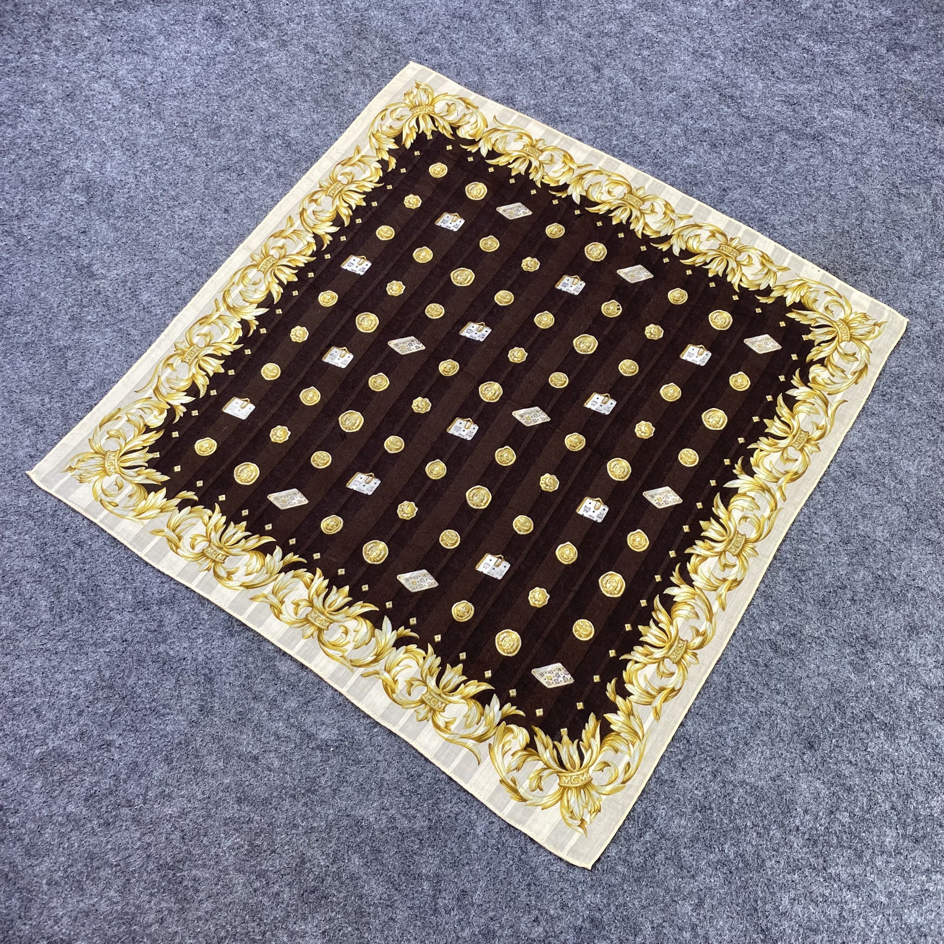 MCM MCM Handkerchief Neckerchief Bandana-B1702 Size ONE SIZE - 3 Thumbnail