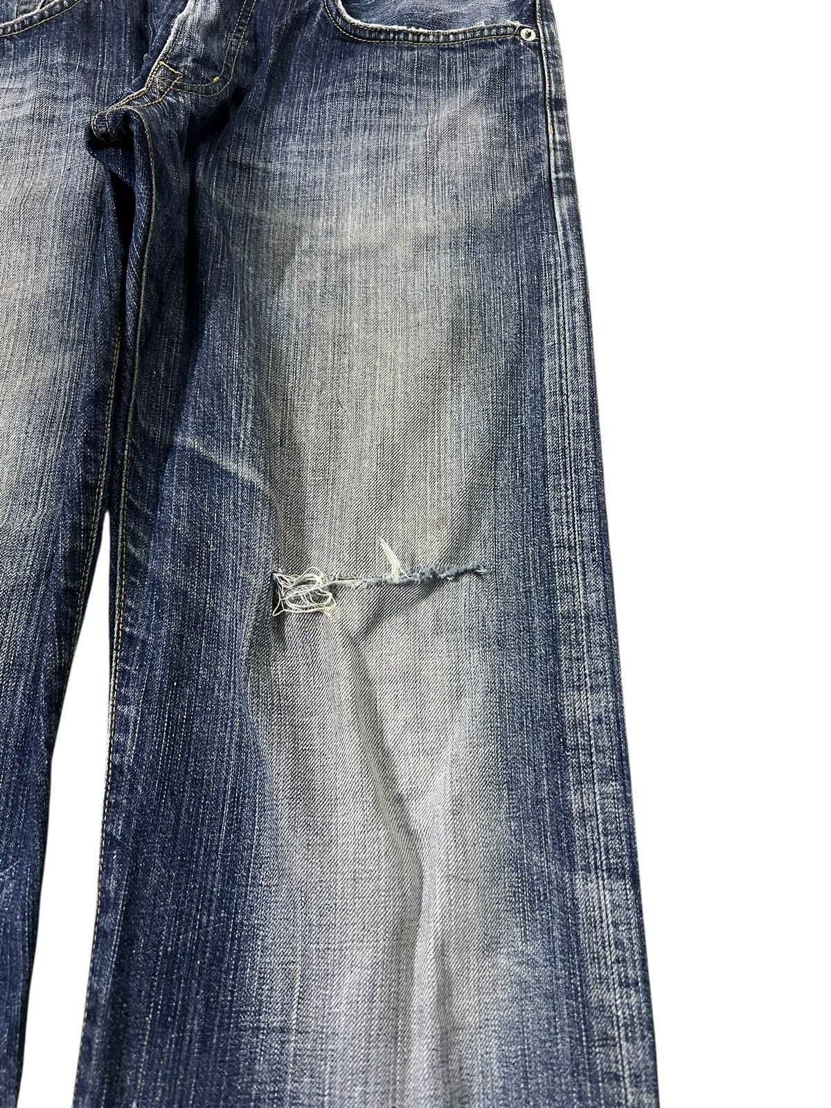 Hysteric Glamour Vintage Edwin 503R Distress Washed Jean Japan Size US 33 - 6 Thumbnail