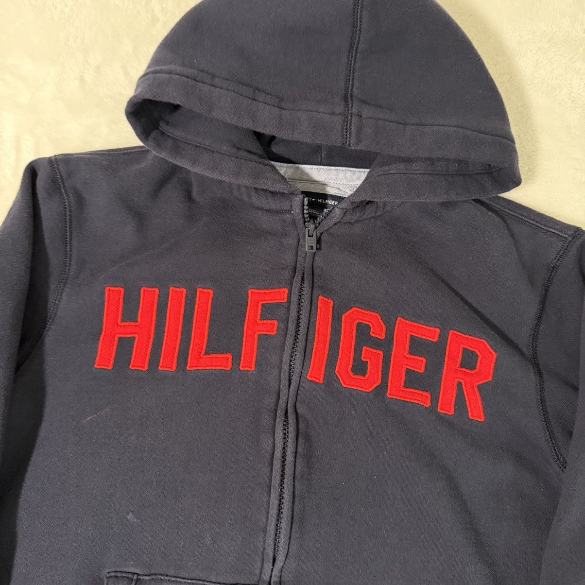 Tommy Hilfiger y2k vintage Tommy Hilfiger Zip Up Hoodie Size US M / EU 48-50 / 2 - 2 Thumbnail