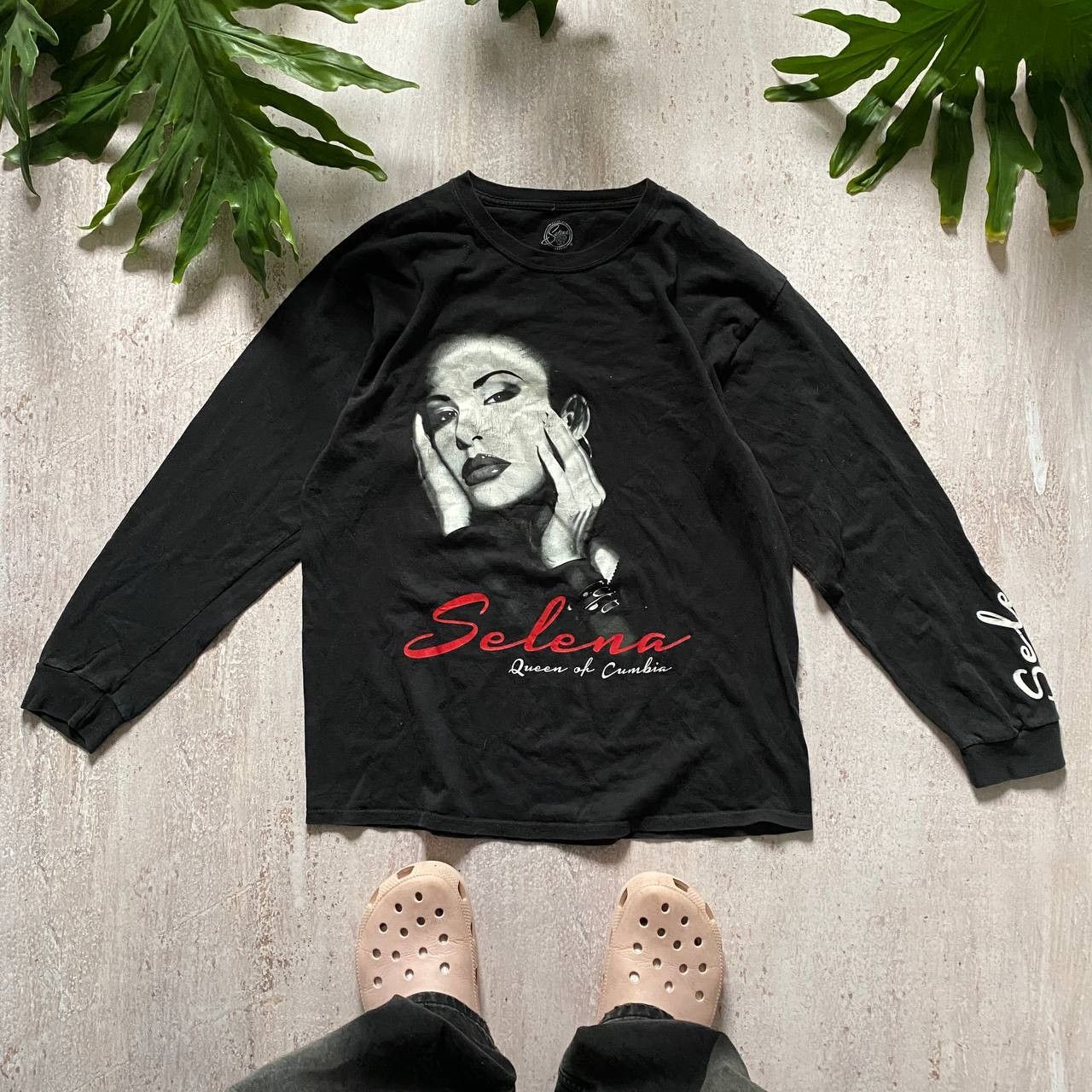 Band Tees VINTAGE SELENA RARE LONG SLEEVE RAP TEE Size US M / EU 48-50 / 2 - 1 Thumbnail