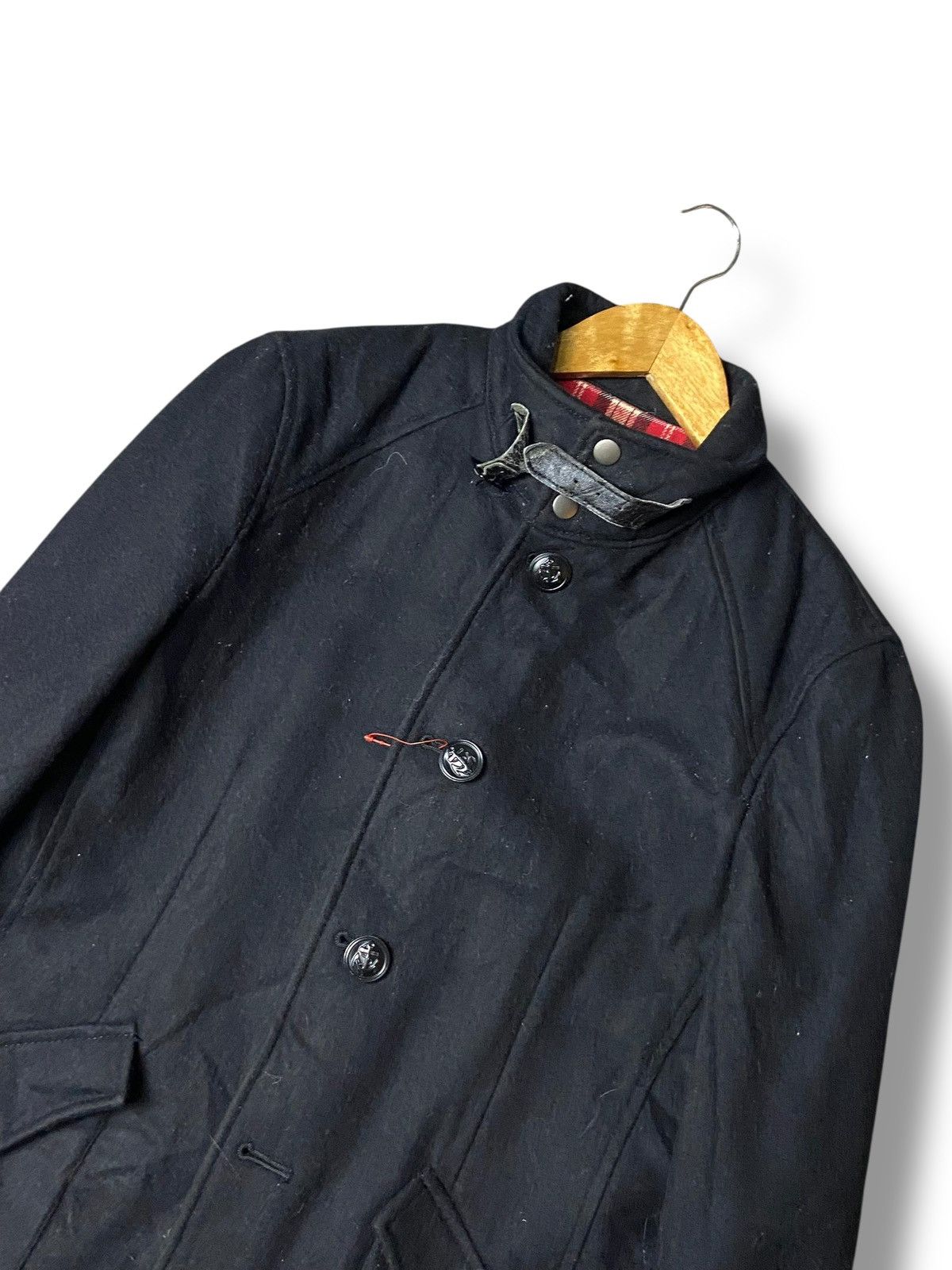 PPFM Vintage PPFM Wool Blend Buttoned Coat (149) Size US L / EU 52-54 / 3 - 3 Thumbnail