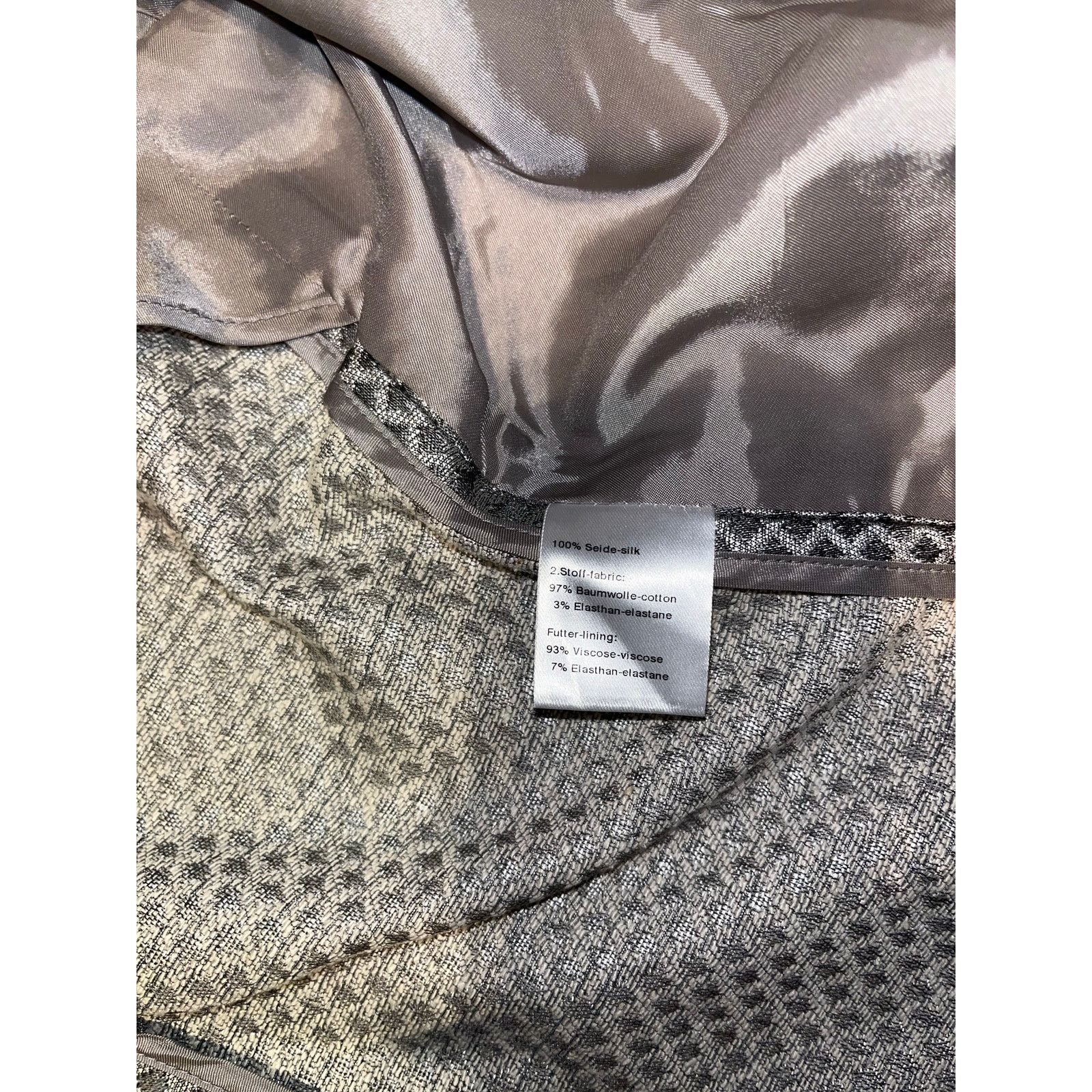 Akris Akris Punto - Zipper Blazer / Silver gray / US size 8 / NWOT Size M / US 6-8 / IT 42-44 - 7 Thumbnail