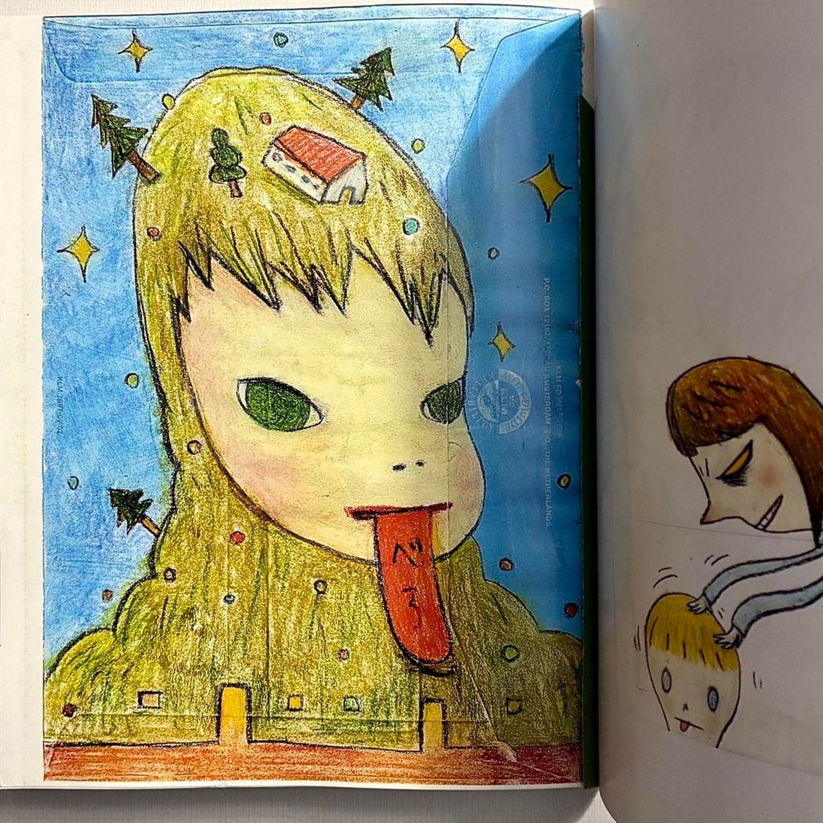 Japanese Brand × Vintage Nara Yoshitomo Nara THE LITTLE STAR DWELLER Japanese artist Size ONE SIZE - 6 Thumbnail