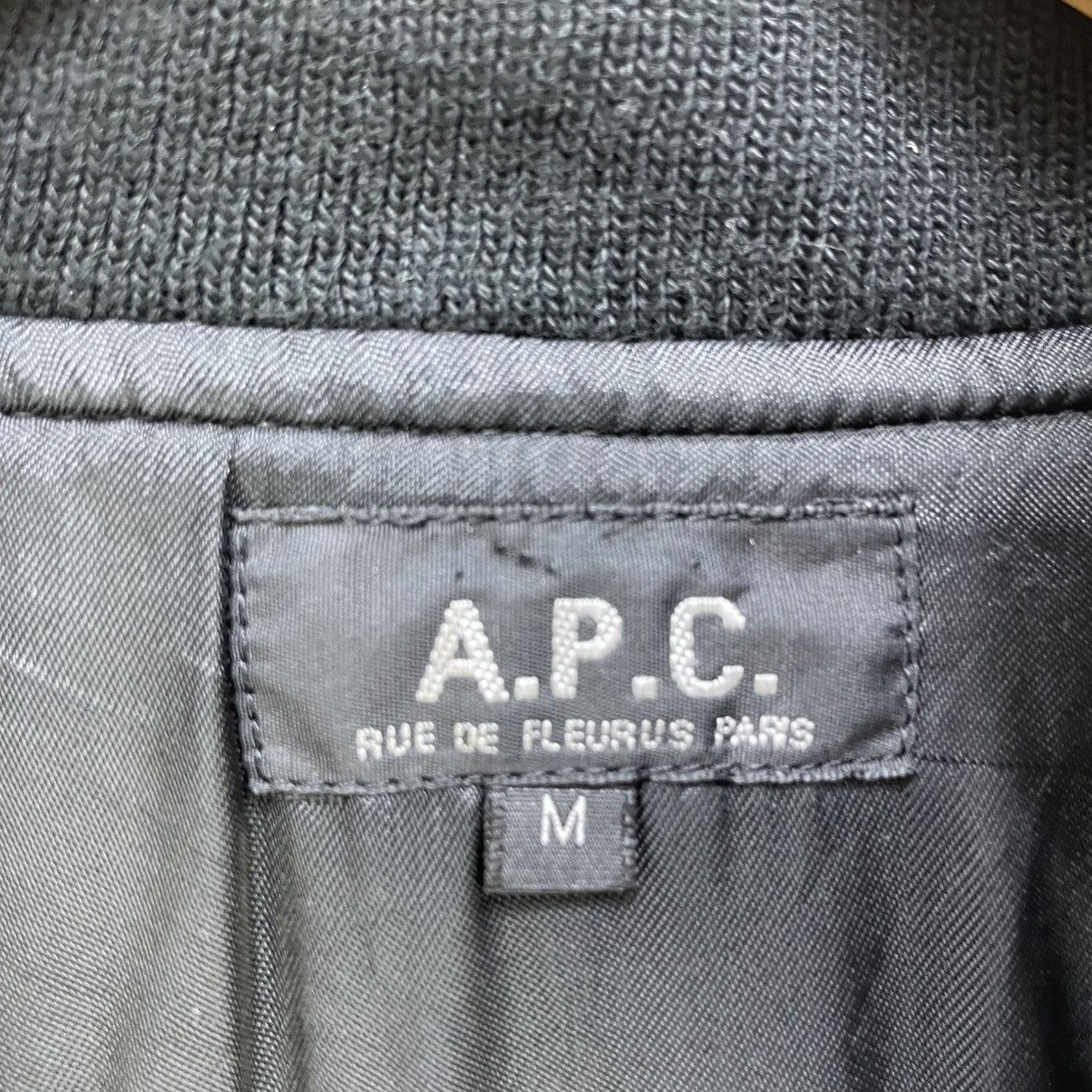 A.P.C. 💥Vintage Apc Bomber Wool Jacket Size US M / EU 48-50 / 2 - 6 Thumbnail