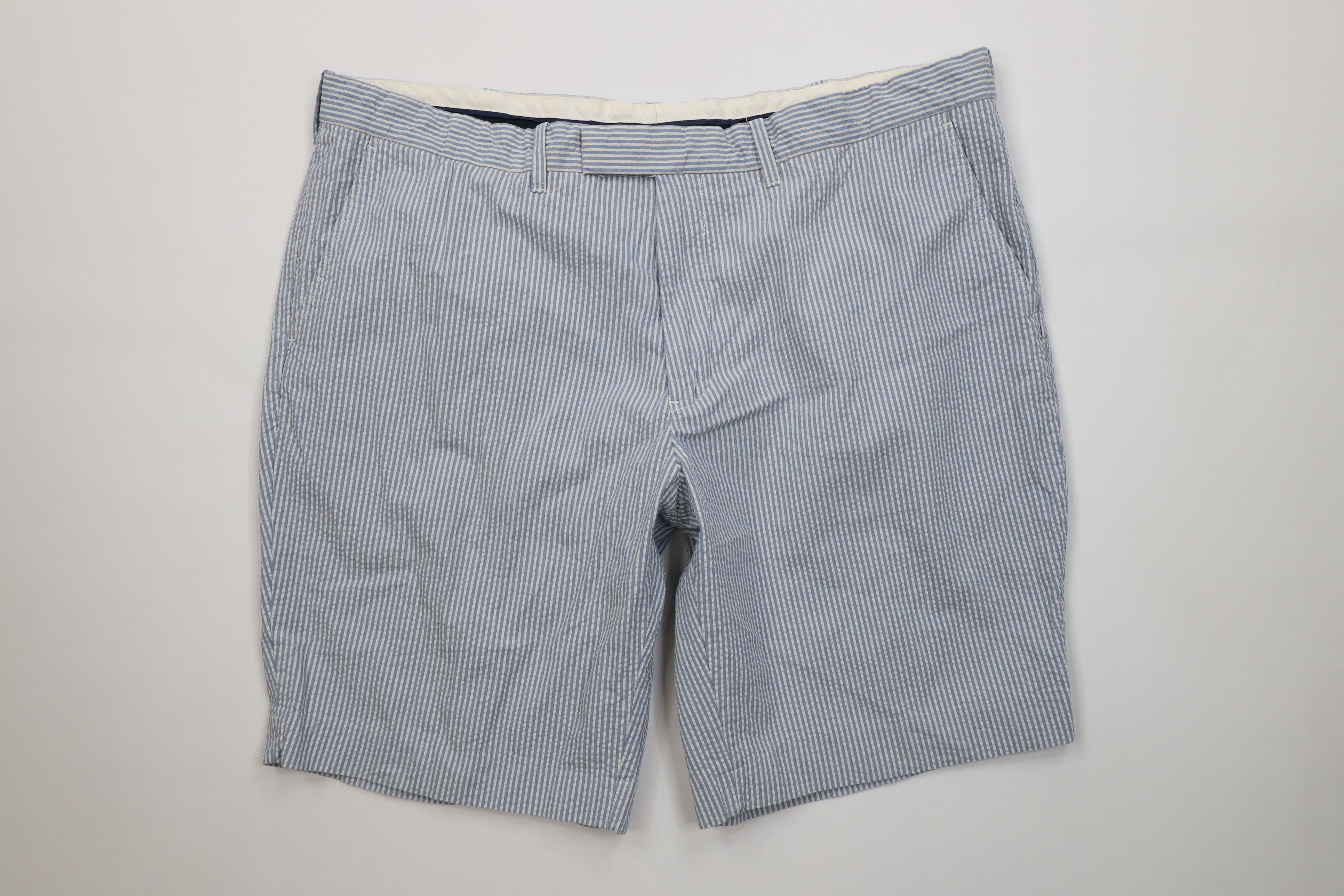 Ralph Lauren Vintage 90s Ralph Lauren Pinstriped Chino Shorts Cotton Size US 42 / EU 58 - 1 Thumbnail