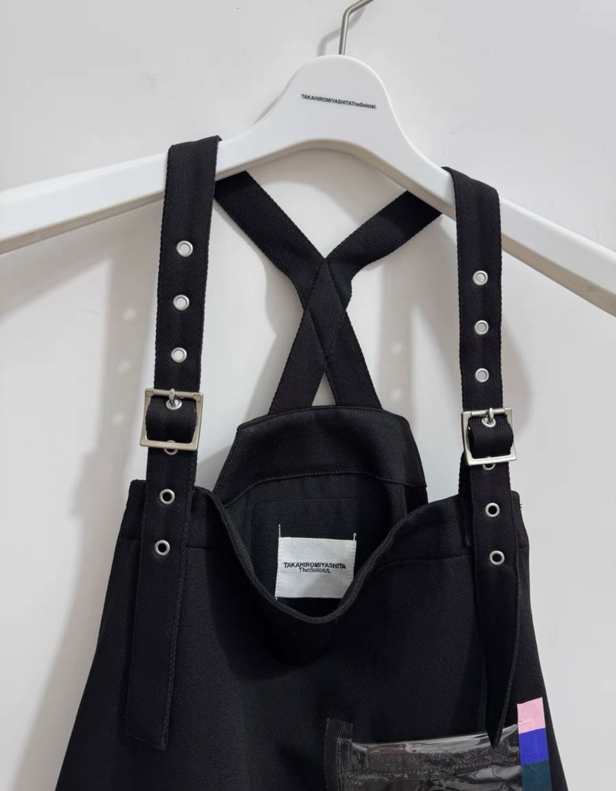 Takahiromiyashita The Soloist. TAKAHIROMIYASHITA THE SOLOIST takahiro miyashita 007 apron Size ONE SIZE - 3 Thumbnail