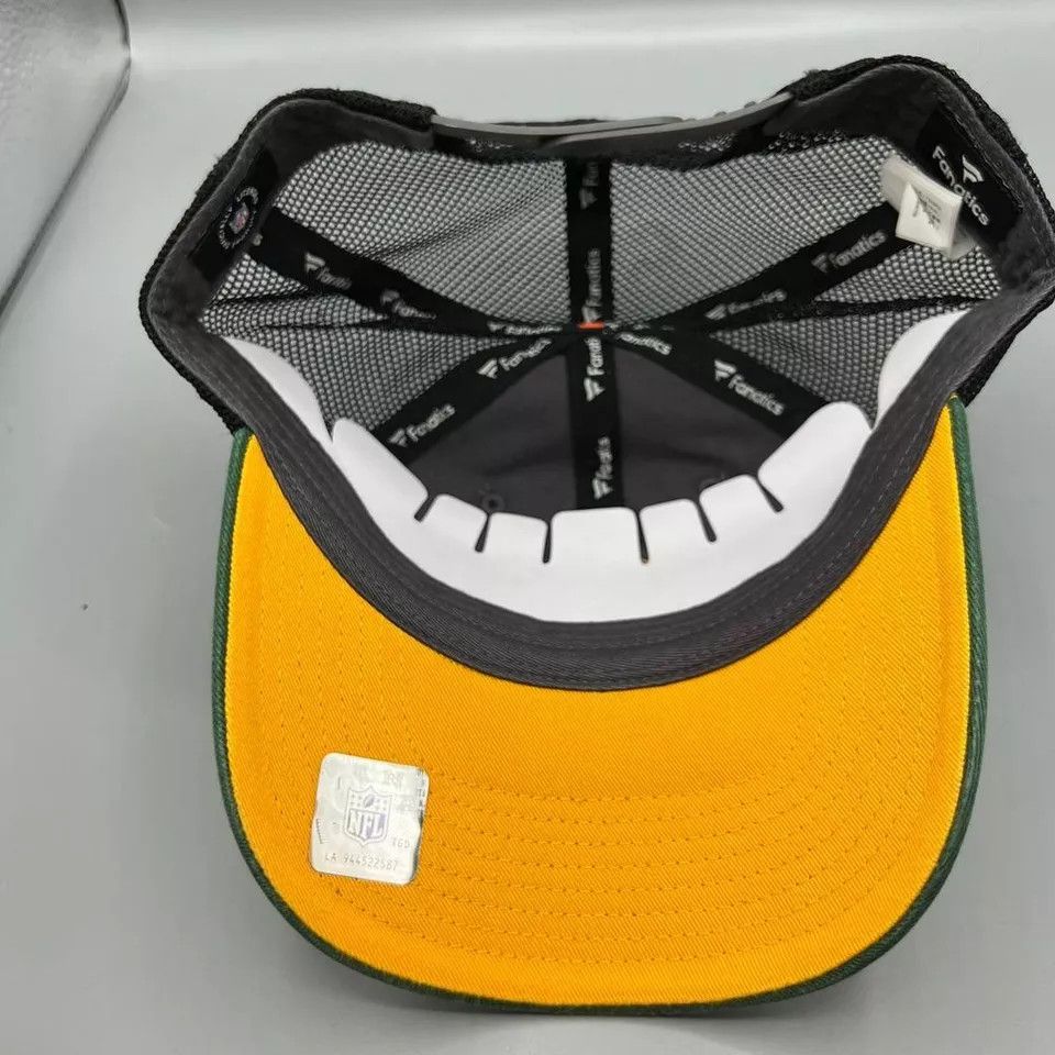 Other Green Bay Packers Trucker Hat Men Fanatics NFL Snap Back Cap Size ONE SIZE - 6 Thumbnail