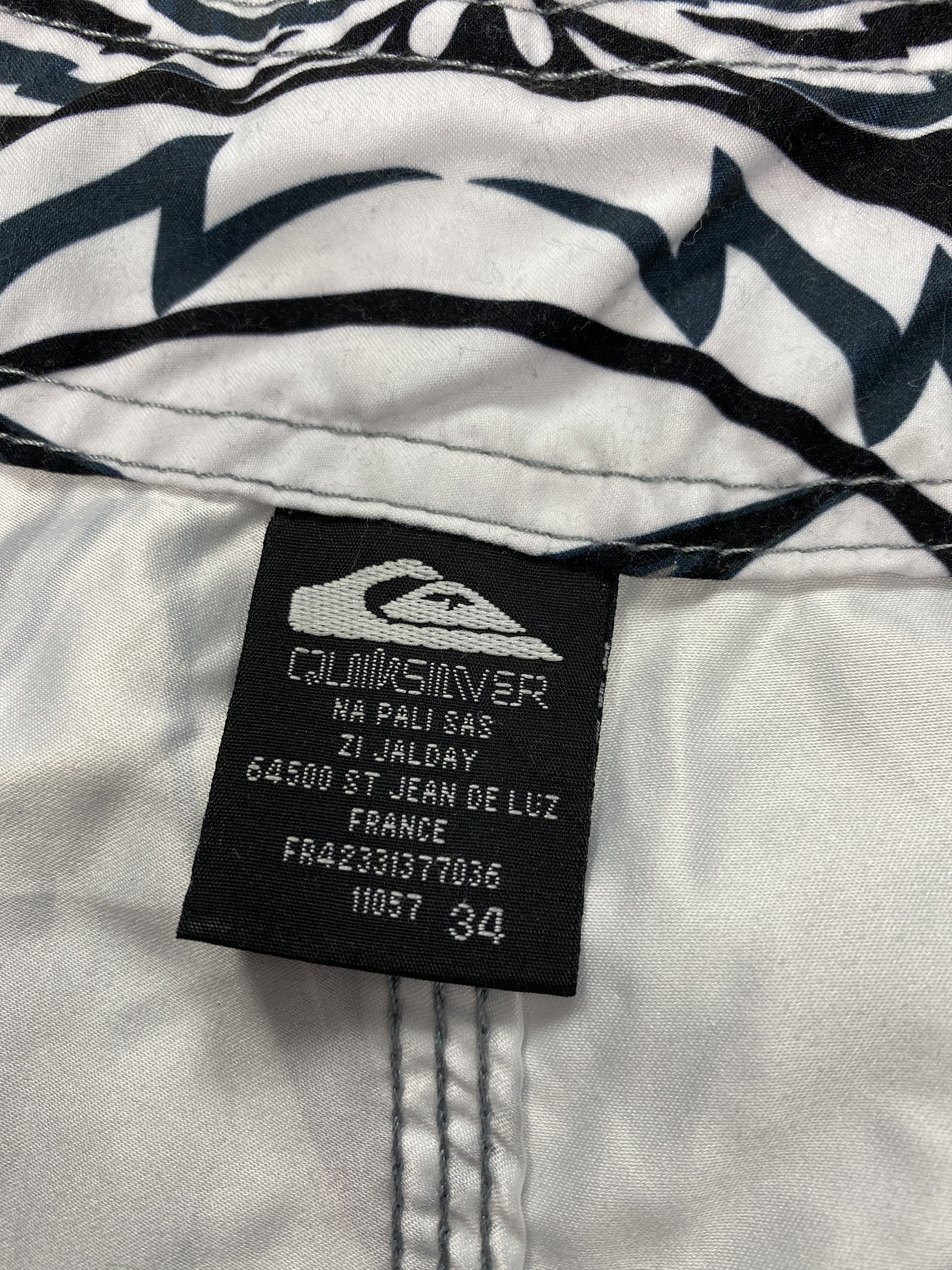 Quiksilver × Vintage Quiksilver 90s Vintage Surf Swimming Shorts Size US 34 / EU 50 - 3 Thumbnail