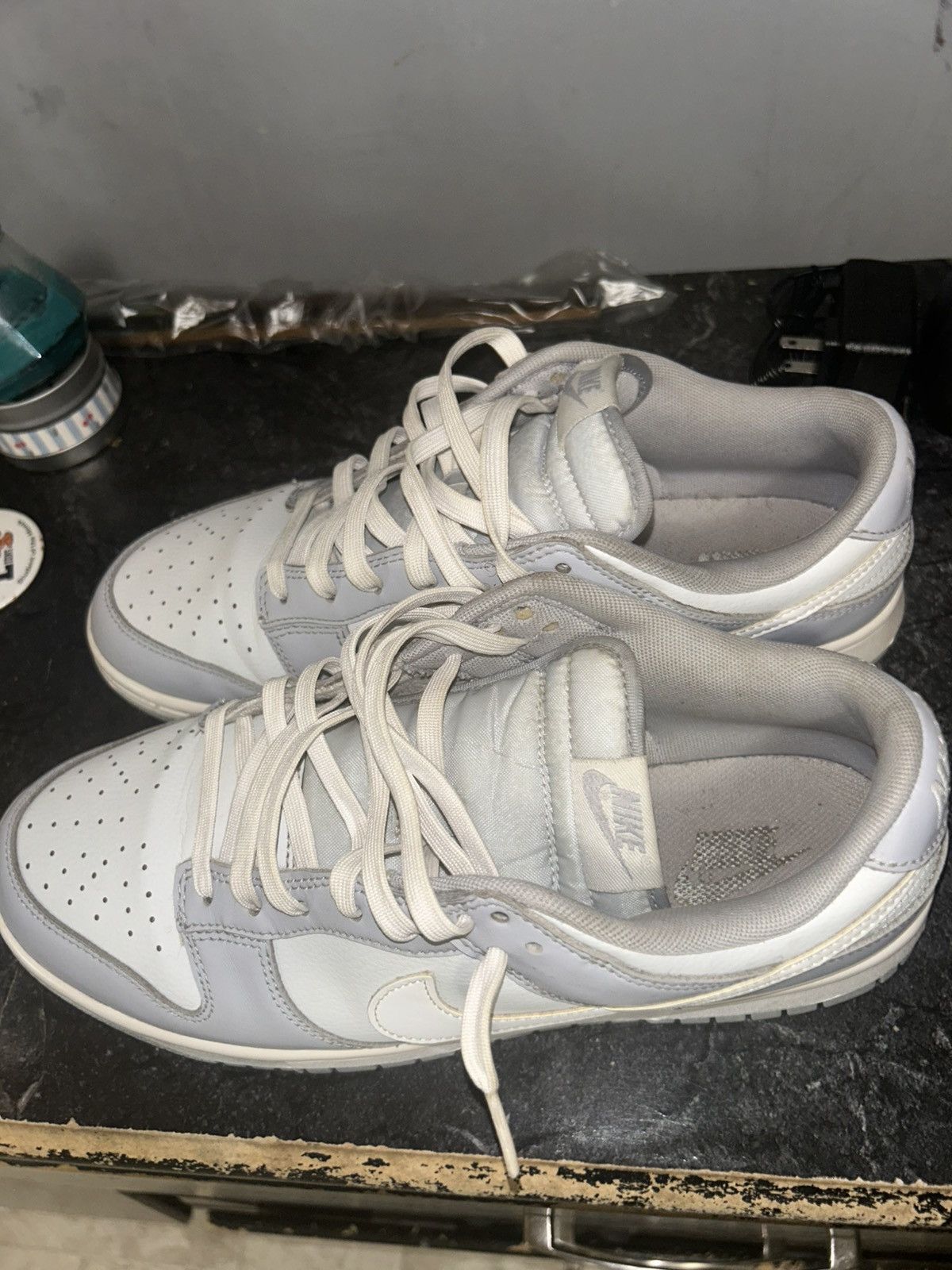 Nike Nike dunk low platnium Size US 10 / EU 43 - 1 Thumbnail