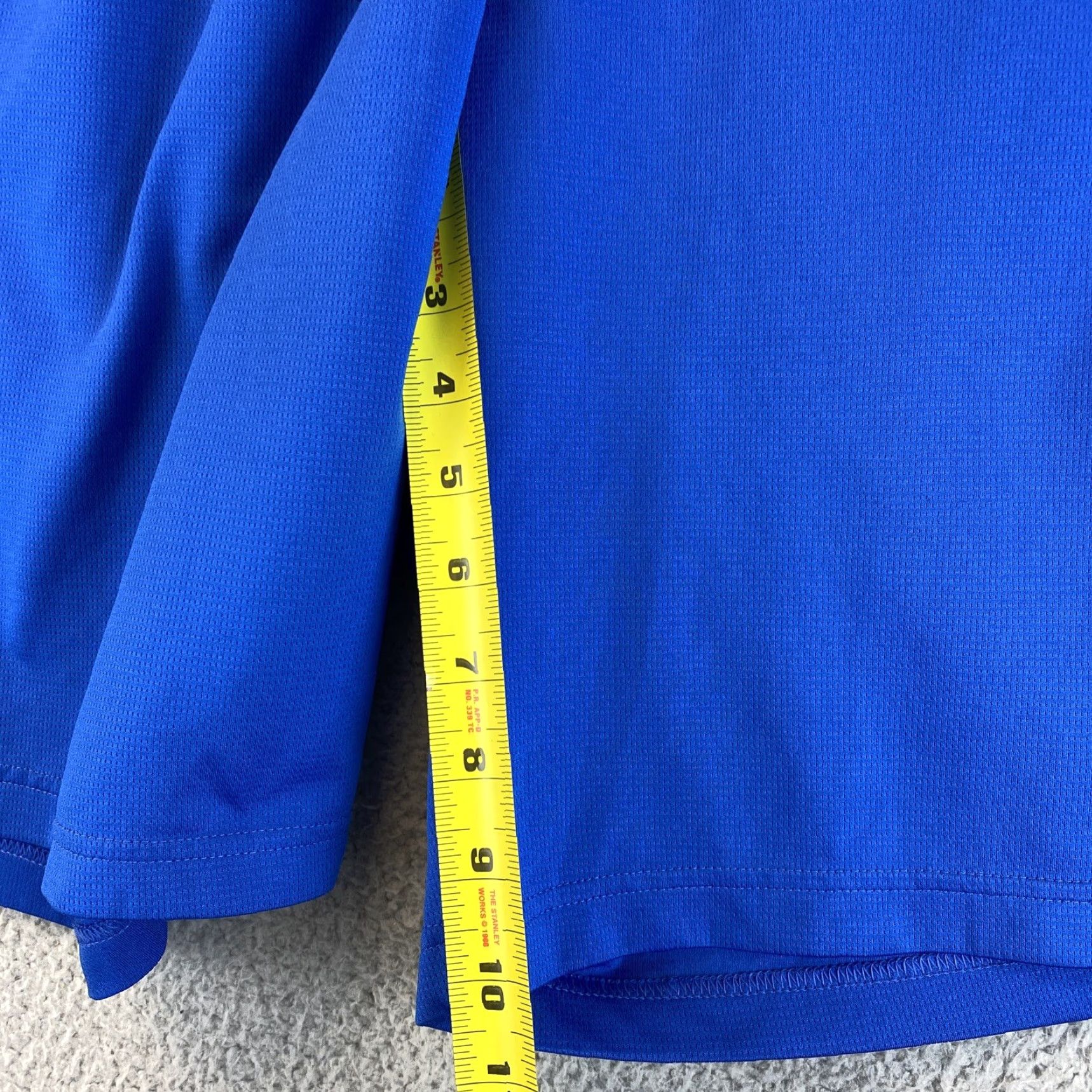 Adidas Adidas Basketball Shorts Mens Size L Dri-Fit Blue 53-37 Athletic Flat Front Drawstring Mens Size US 33 - 7 Thumbnail