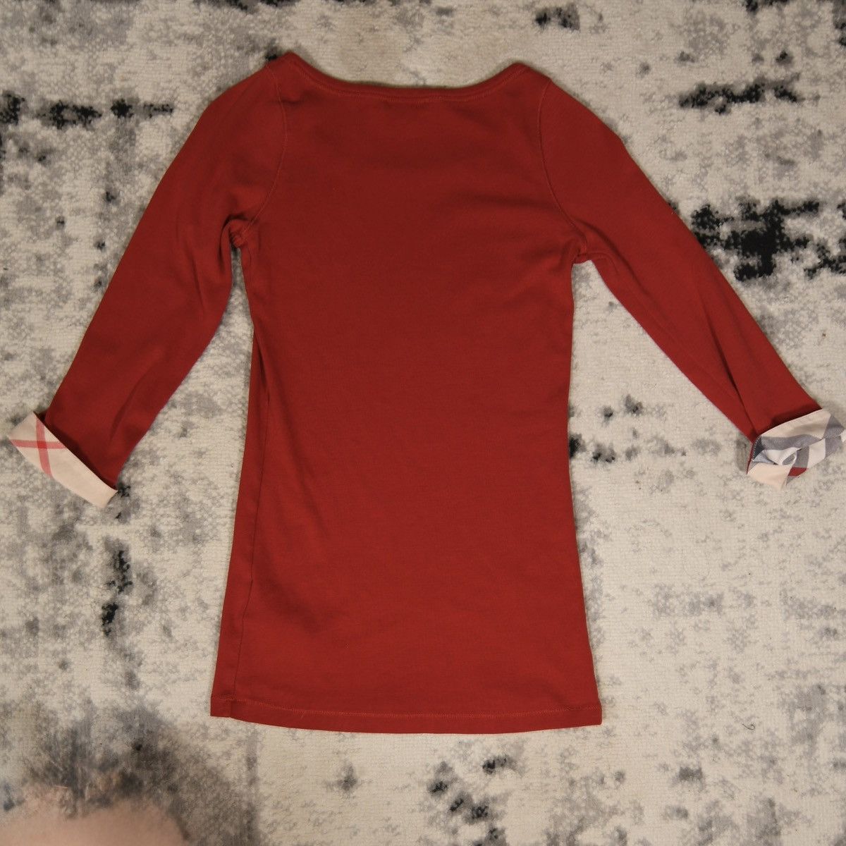 Burberry Burberry Brit Three Quarter Sleeve T-Shirt Size S / US 4 / IT 40 - 4 Thumbnail