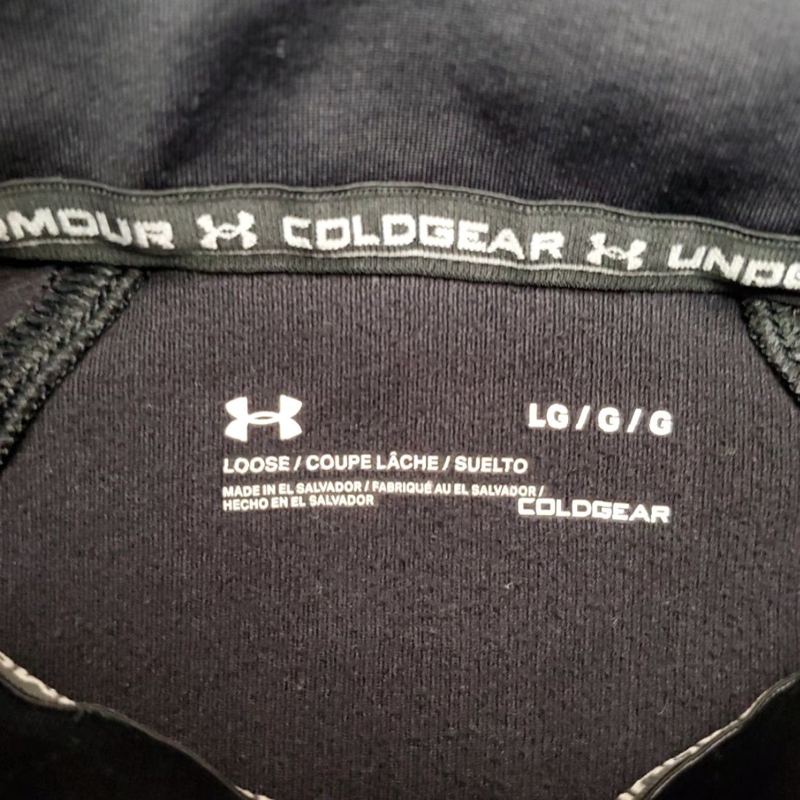 Under Armour Under Armour Pullover Women L Black ColdGear Loose Fit 1/4 Zip Athletic Running Size L / US 10 / IT 46 - 4 Thumbnail
