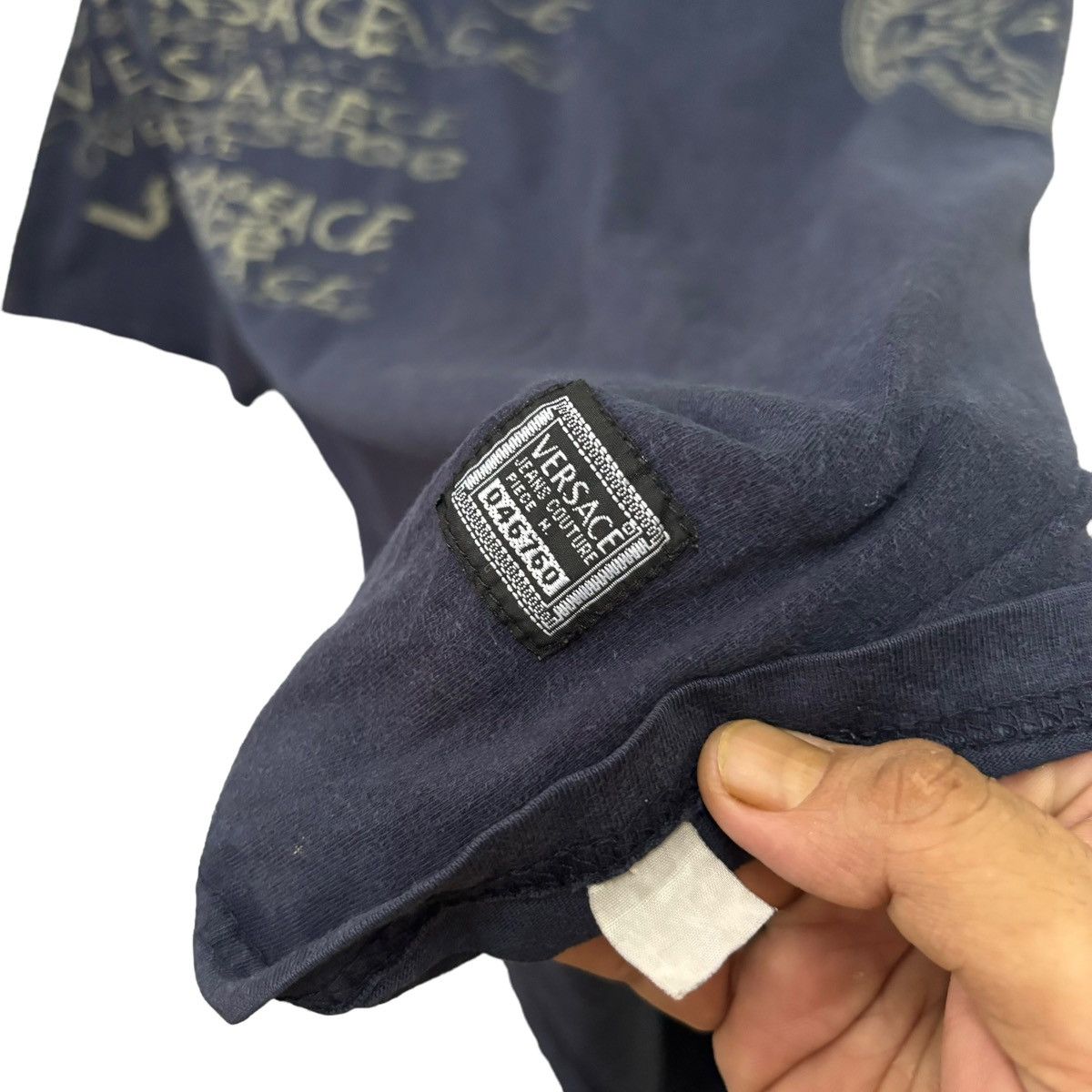 Versace × Versace Jeans Couture Versace Jeans Coutere Big Logo Medussa Tshirt Size US M / EU 48-50 / 2 - 8 Thumbnail
