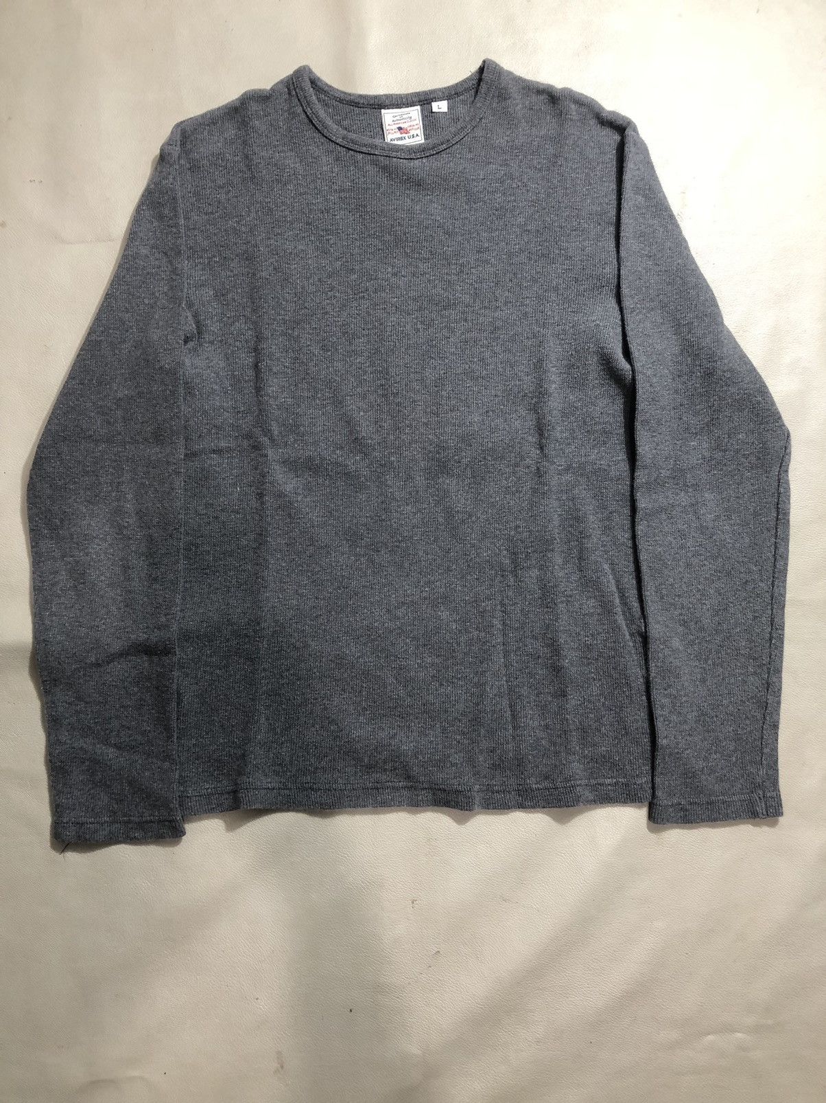 Avirex Avirex LongSleeve Blank Tee Shirt Size US L / EU 52-54 / 3 - 1 Thumbnail
