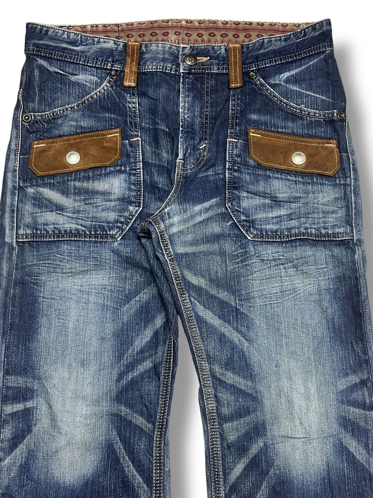 Edwin Edwin Exclusive Vintage Baggy Loose Style With Faded Wash Size US 36 / EU 52 - 4 Thumbnail
