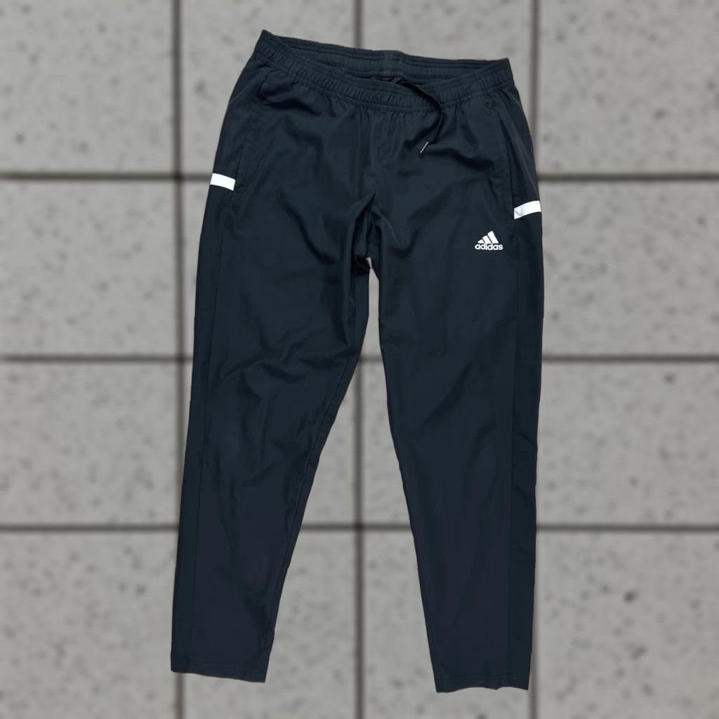 Adidas VINTAGE? No. Final: Adidas Women Pants M Black Athletic Woven Track T19 Climalite DW6867 Size 32" / US 10 / IT 46 - 1 Thumbnail