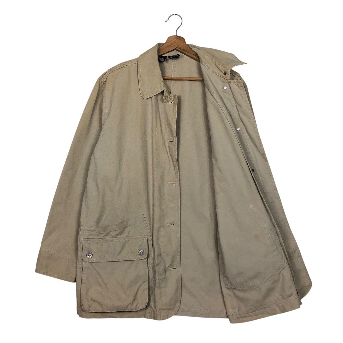 Japanese Brand DKNY Jeans Khaki Field Jacket – 90s Workwear Style Size US M / EU 48-50 / 2 - 12 Thumbnail