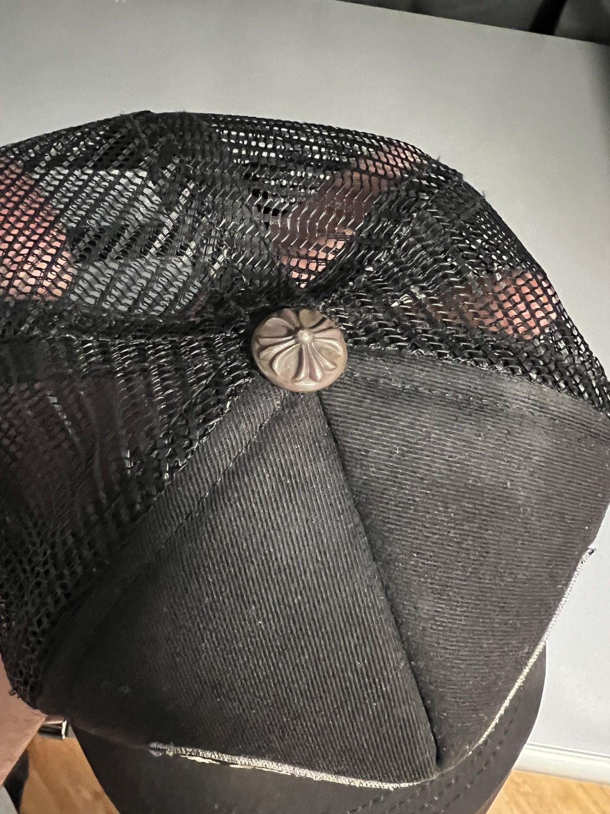 Chrome Hearts Chrome Hearts Black Hollywood USA Hat Size ONE SIZE - 7 Thumbnail