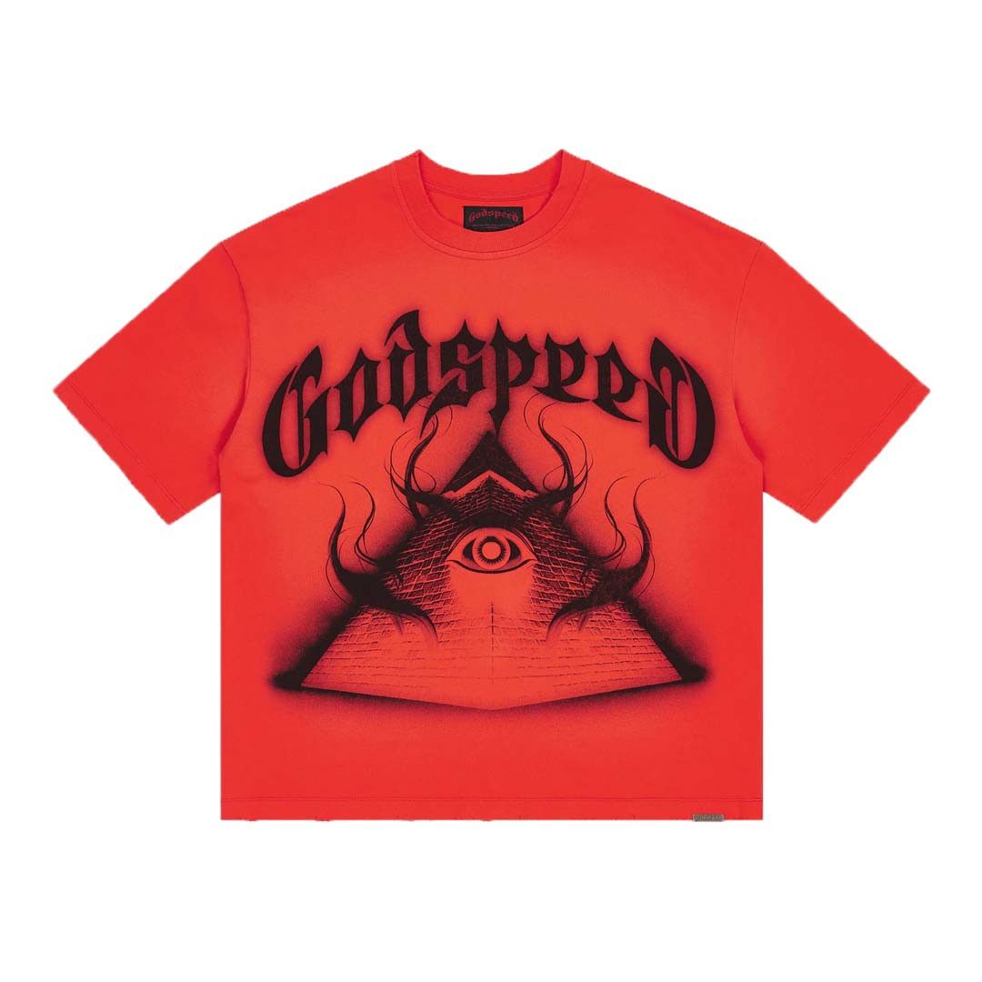 Godspeed A.S.E. Tee Red Size US XS / EU 42 / 0 - 1 Thumbnail