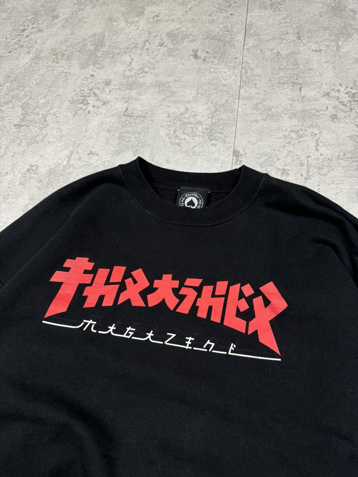 Thrasher Thrasher Godzilla Crew Neck Sweatshirt Size L Size US L / EU 52-54 / 3 - 4 Thumbnail
