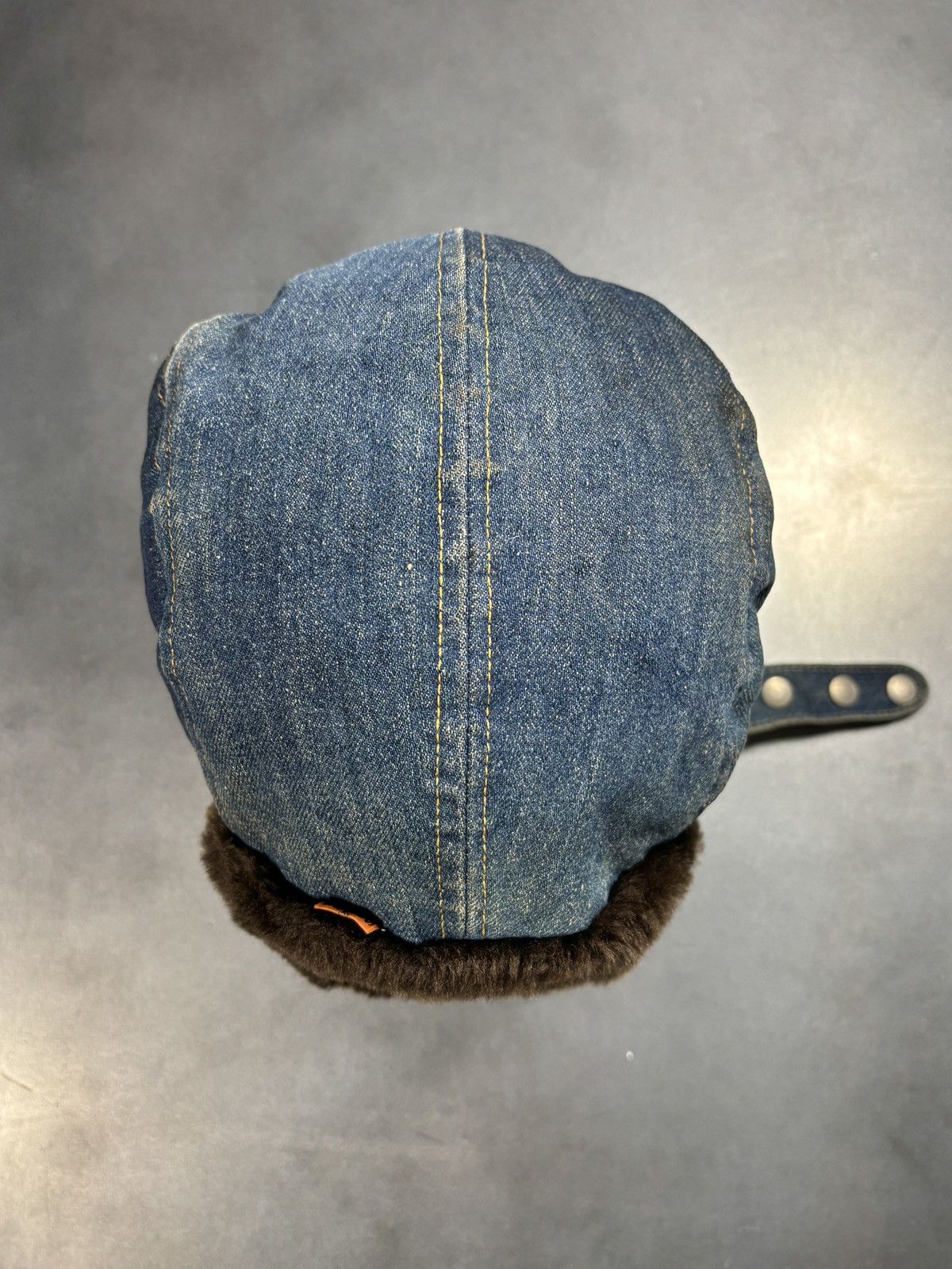 Levi's Vintage Levi's Orange Tab Hat Denim Ushanka Trapper 70s 80s Size ONE SIZE - 14 Thumbnail