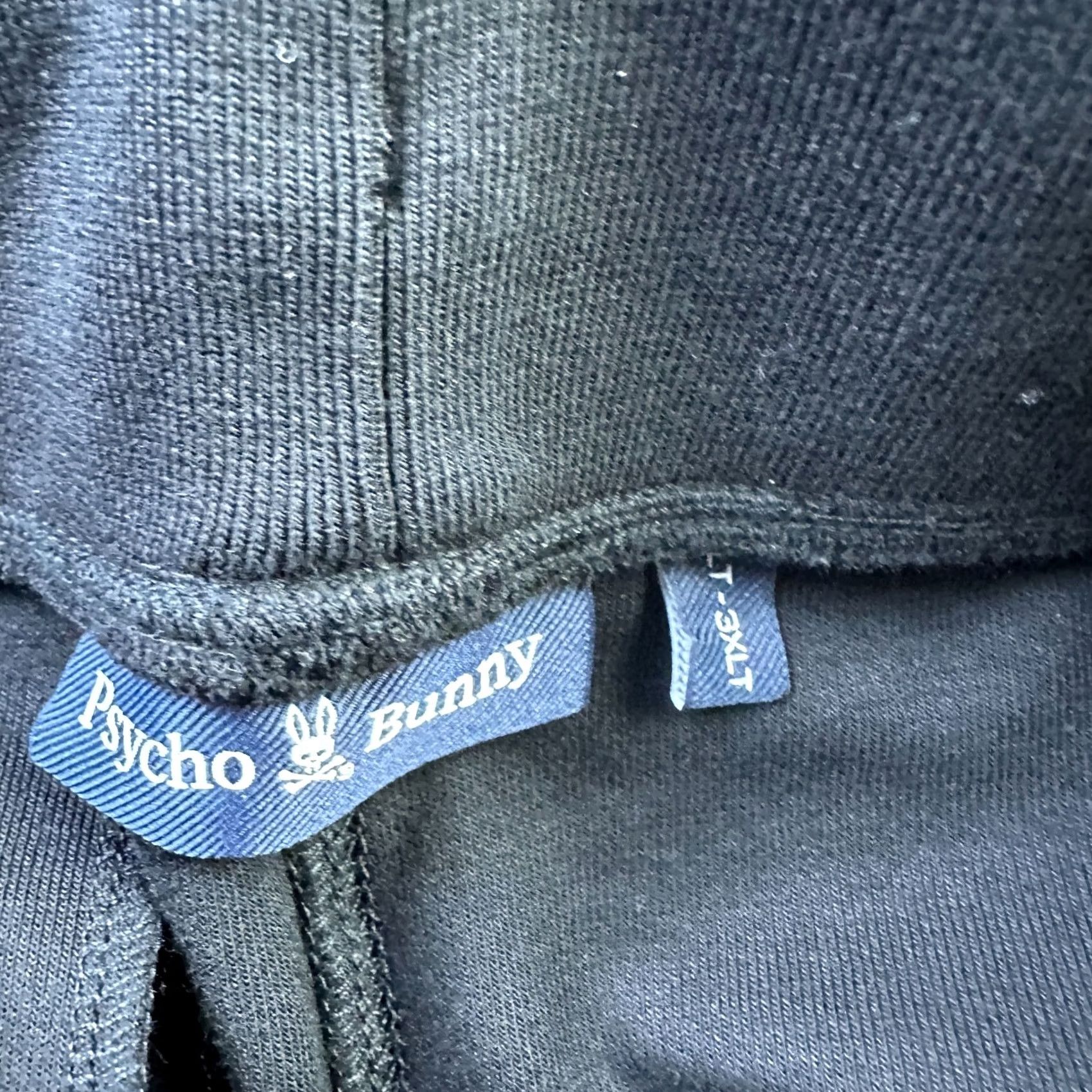 Psycho Bunny Psycho Bunny Shorts Mens 3XLT 3XL Tall Black Sweat Knit Fleece Logo Size US 39 - 6 Thumbnail
