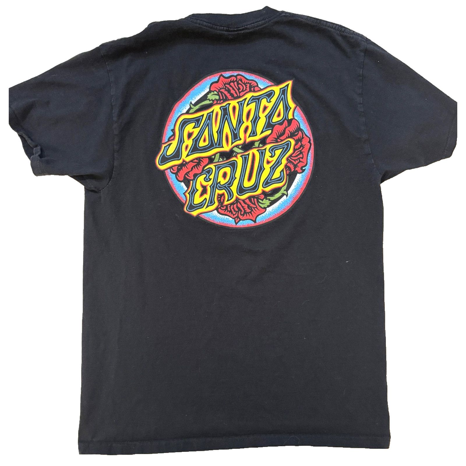 Santa Cruz Skateboards Santa Cruz Shirt Mens Med Logan Roses Logo Skate Surf Y2K Size US S / EU 44-46 / 1 - 1 Thumbnail