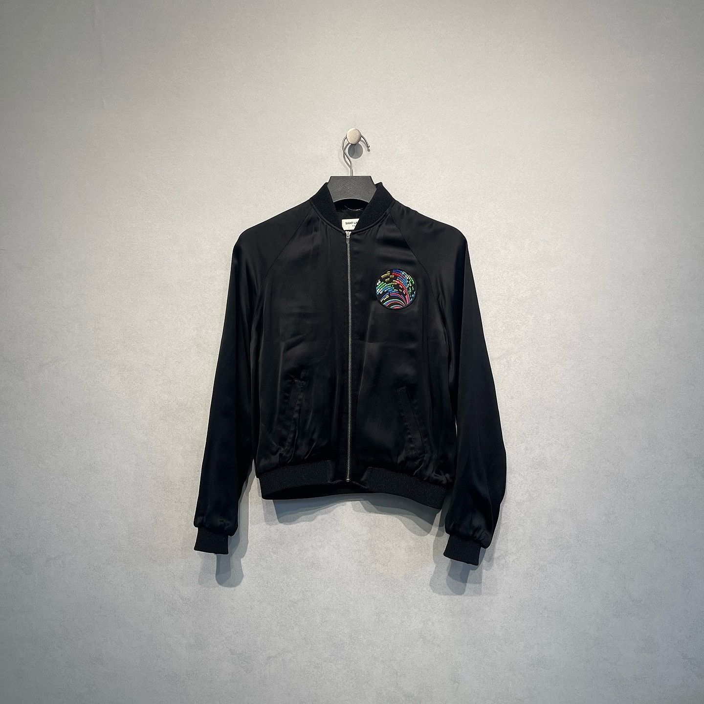 Saint Laurent Paris Saint Laurent Shark Embroidered Bomber Jacket Size 48 Size US M / EU 48-50 / 2 - 1 Thumbnail