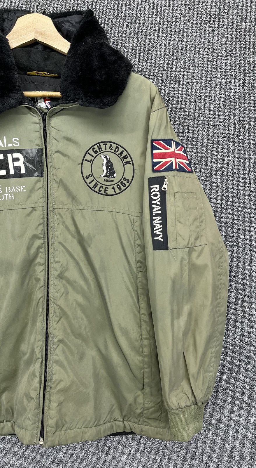 Vintage Vintage Light & Dark London Outdoor Jacket Size US XL / EU 56 / 4 - 4 Thumbnail