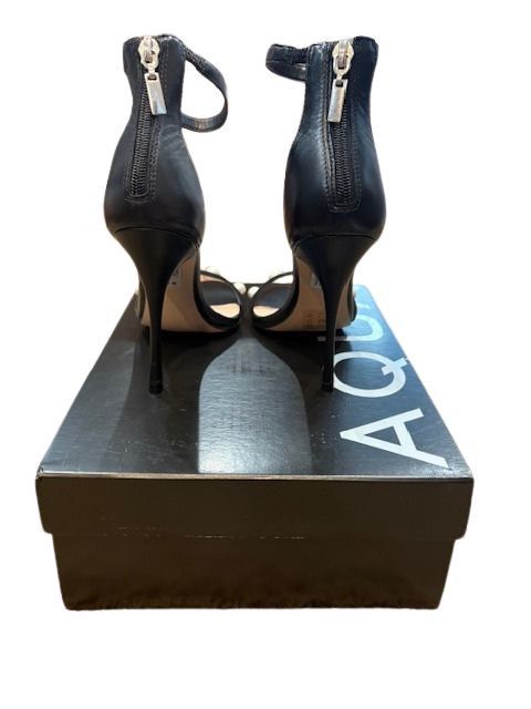 AQUA Salto Alto Pearl Stiletto Heels in Black Size US 6 / IT 36 - 5 Thumbnail