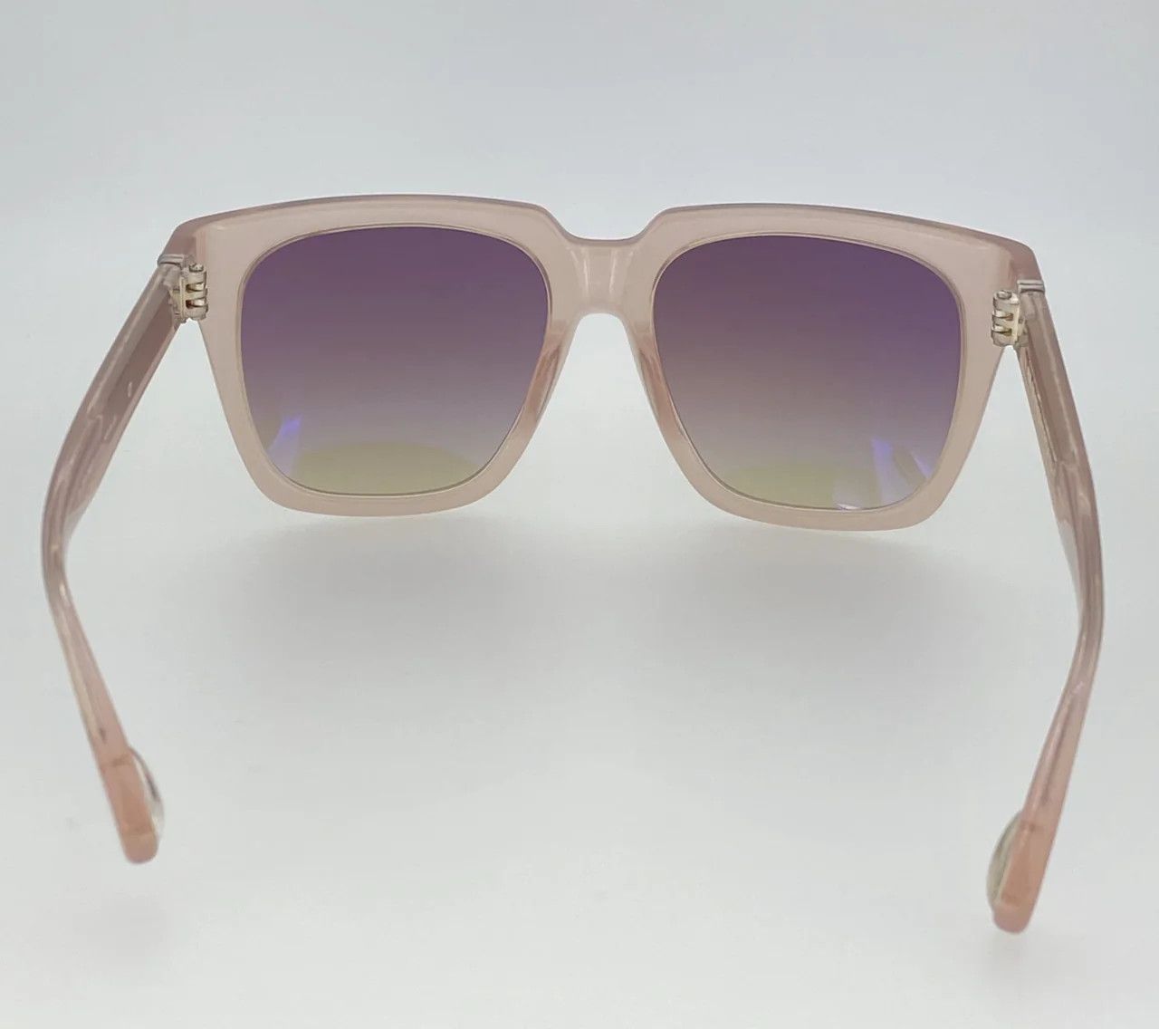 Ann Demeulemeester Ann Demeulemeester Sunglasses Oversized Blush Pink and Brown Size ONE SIZE - 15 Thumbnail