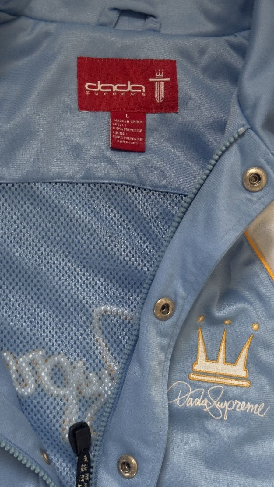 Vintage Vintage Dada Supreme Varsity Jacket Embroidered Logo Size US L / EU 52-54 / 3 - 6 Thumbnail