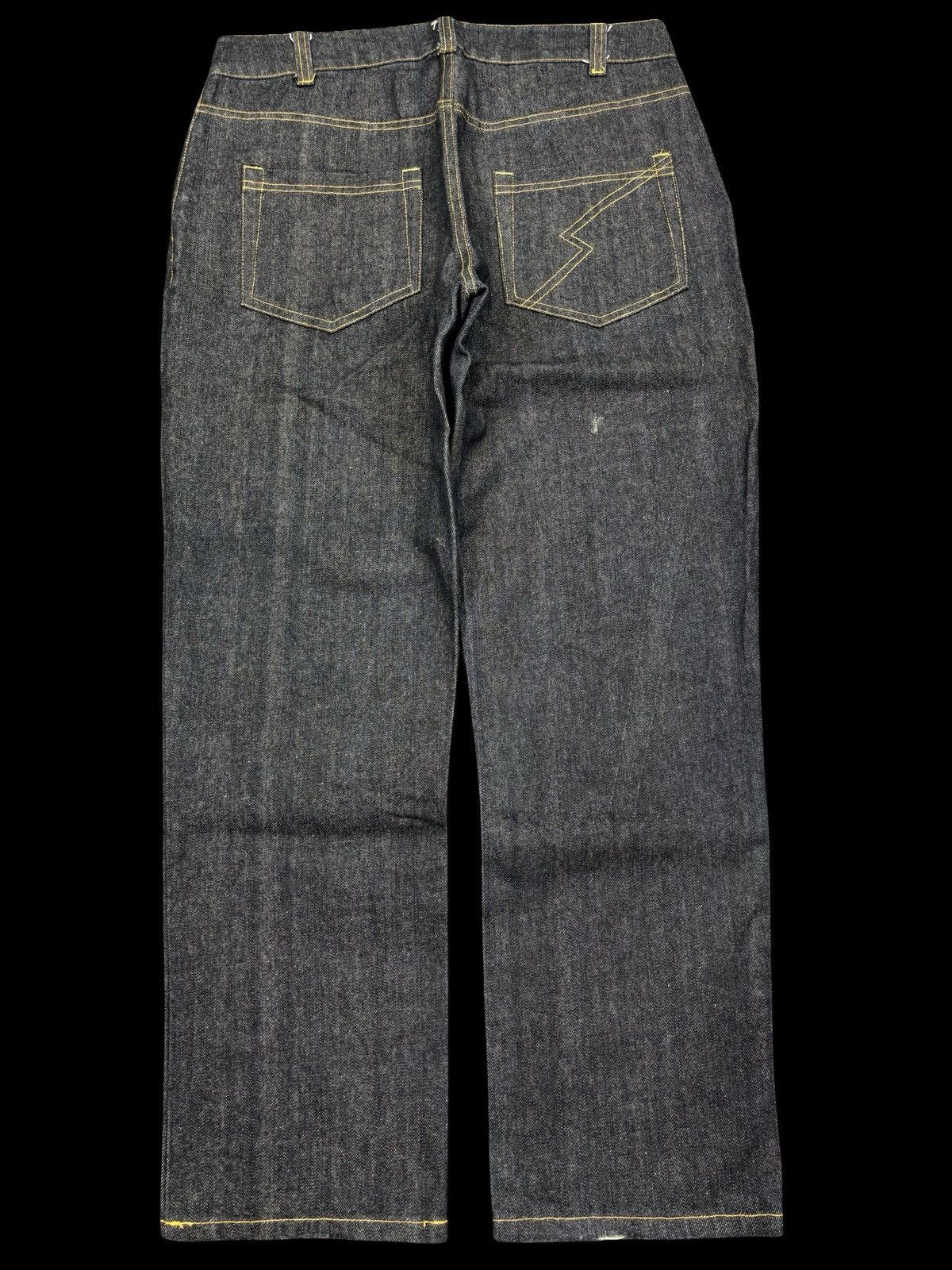 Japanese Brand SEX POT ReVeNGe Japan Punk Spell Out Logo Denim F741 Size US 32 / EU 48 - 2 Thumbnail