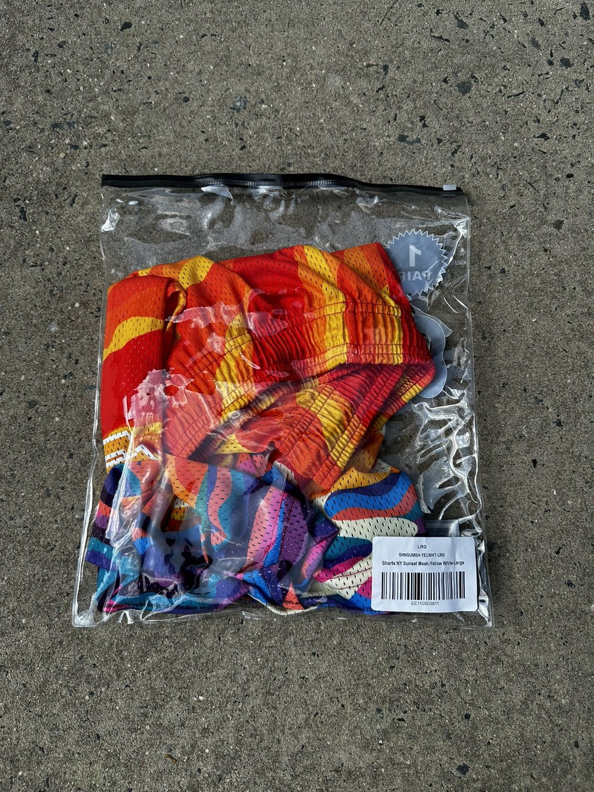 Eric Emanuel Eric Emanuel NYC Sunset Mesh Shorts Size Large Size US 34 / EU 50 - 2 Thumbnail