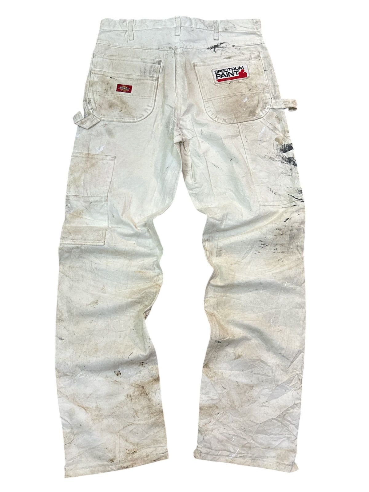 Japanese Brand 90s Vintage Thrash Dickies Spectrum paiter pants Size US 34 / EU 50 - 4 Thumbnail