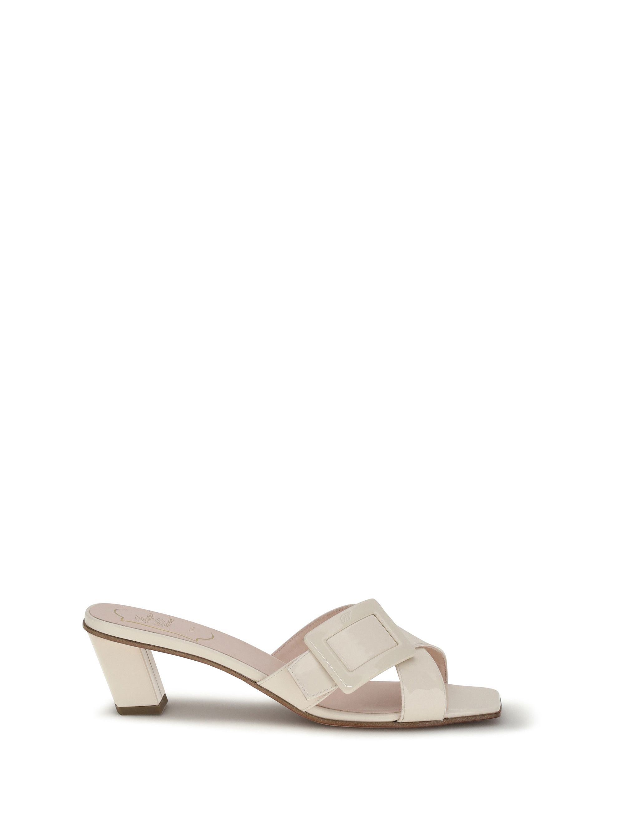 Roger Vivier Belle Vivier patent leather Sandals Size US 8 / IT 38 - 1 Thumbnail