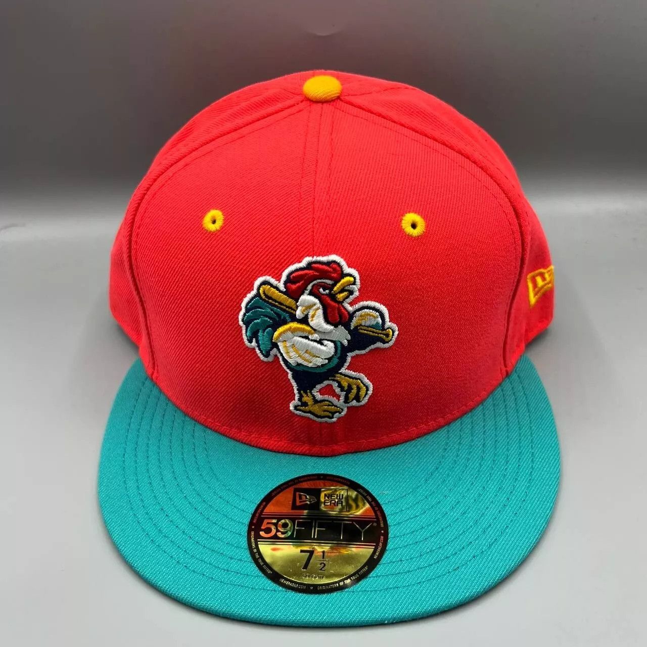 New Era Delmarva Shorebirds Hat Men 7 1/2 MiLB Fitted Cap New Size ONE SIZE - 1 Thumbnail
