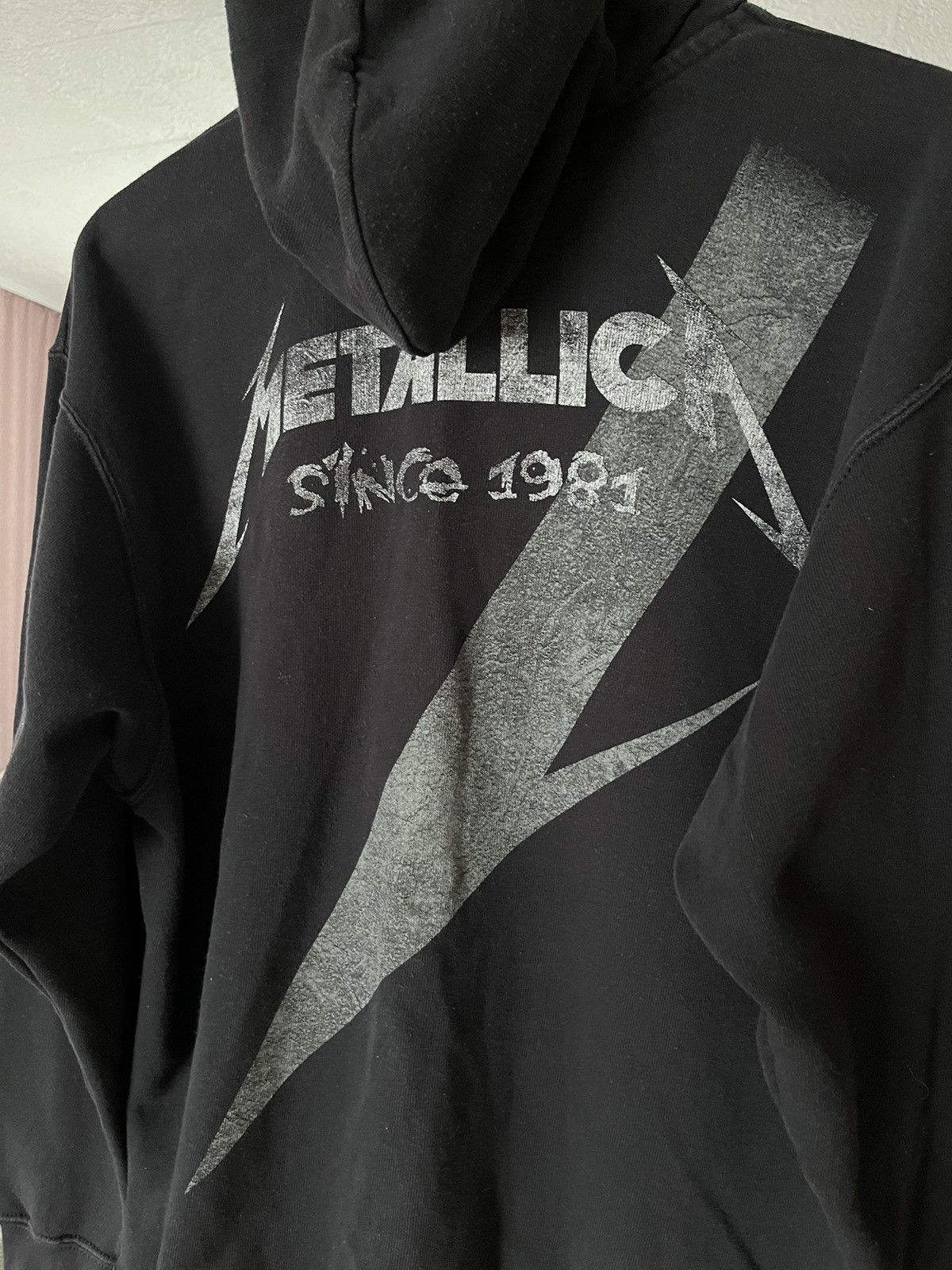 Band Tees Vintage Metallica Zip Hoodie Double M Big Logo Black Size US L / EU 52-54 / 3 - 7 Thumbnail