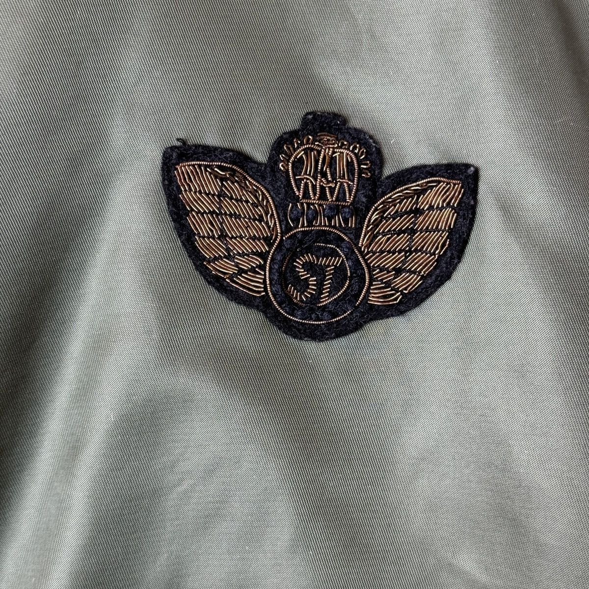 Allsaints ALLSAINTS Bomber Jacket, Green Small x Designer x Vintage Size US L / EU 52-54 / 3 - 3 Thumbnail